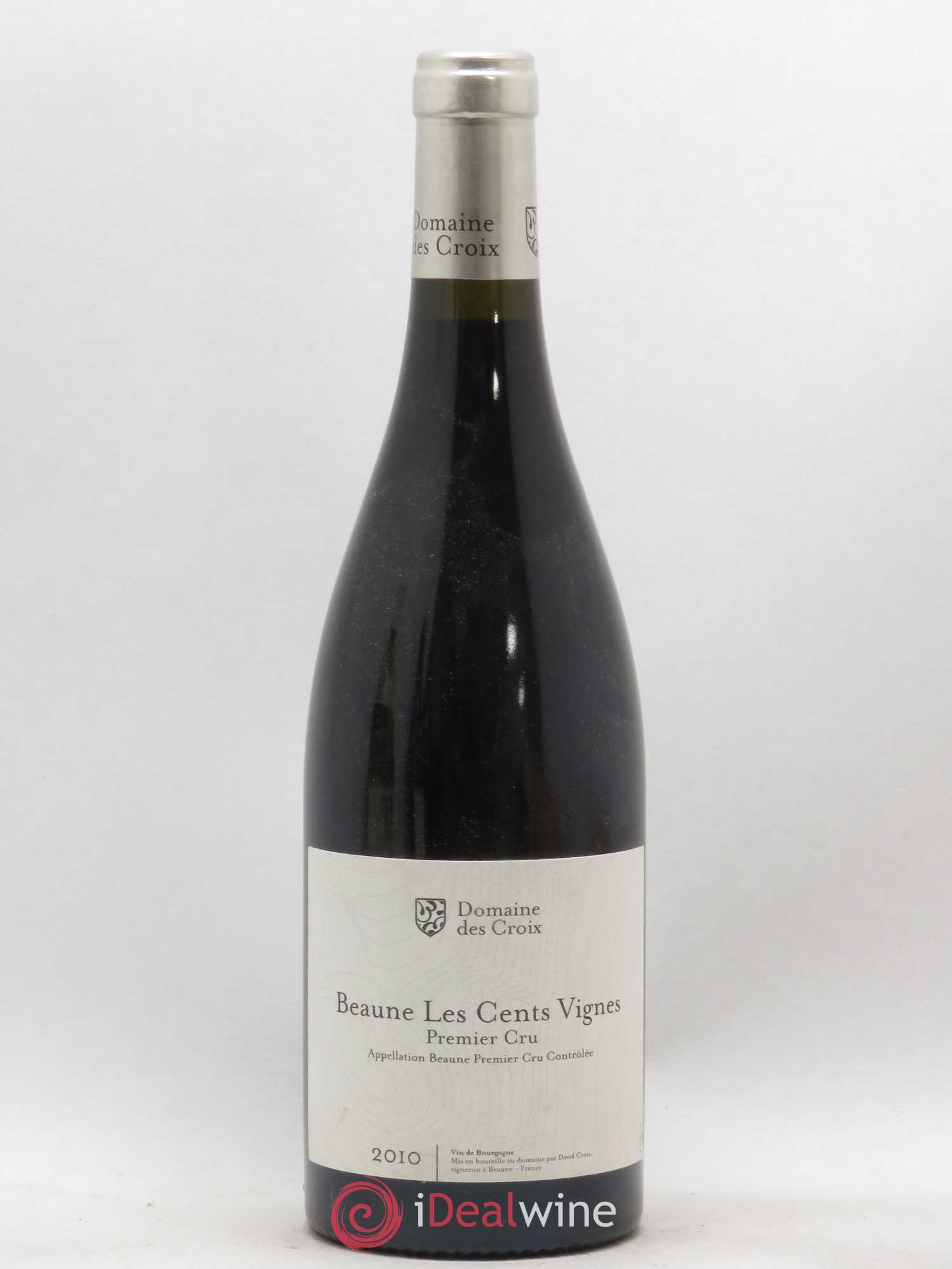 Beaune 1er Cru Les Cents Vignes Domaine Descroix (sans prix de réserve) 2010 - Posten von 1 Flasche - 0
