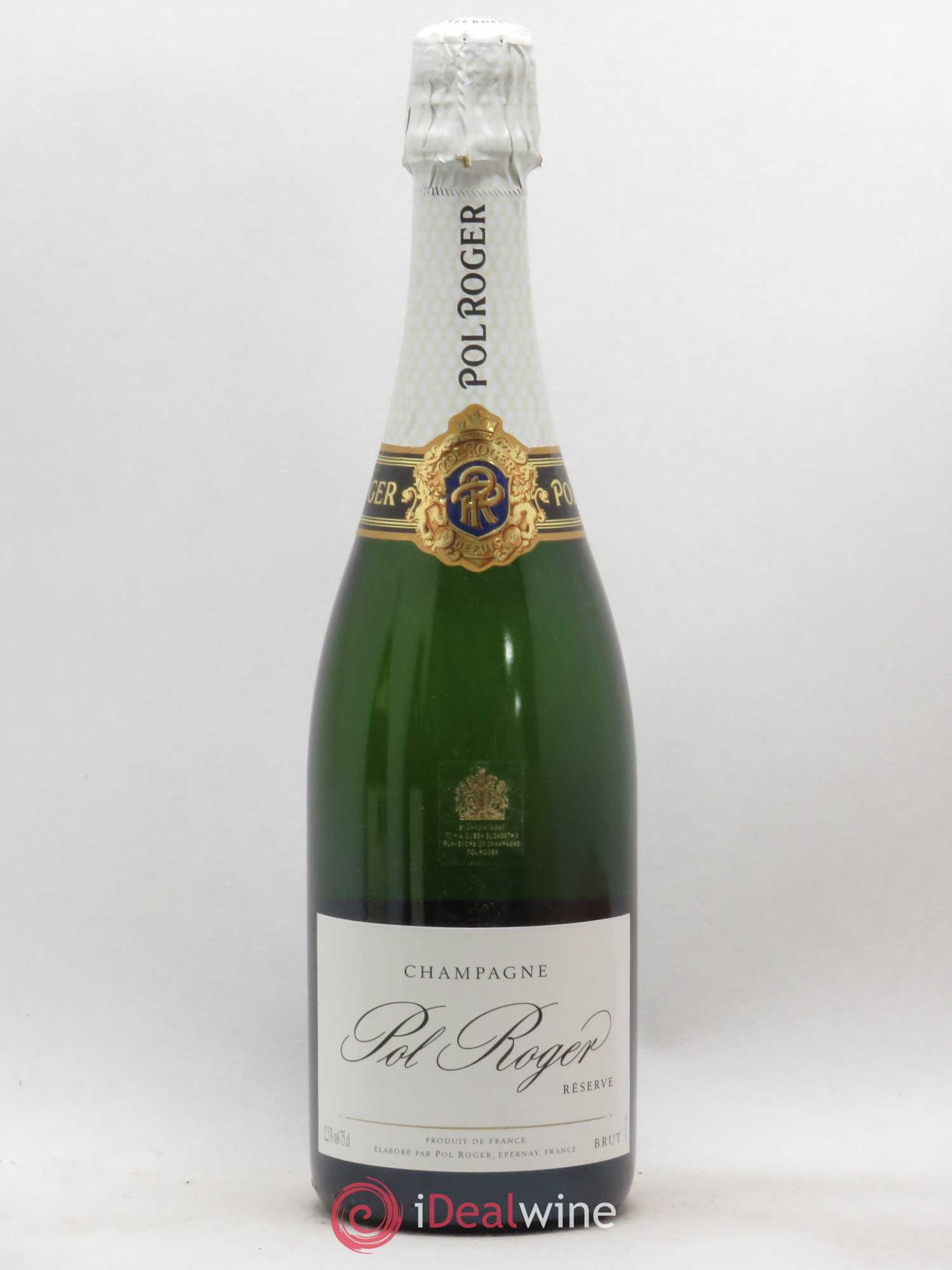 Champagne Pol Roger Réserve (sans prix de réserve) - Posten von 1 Flasche - 0