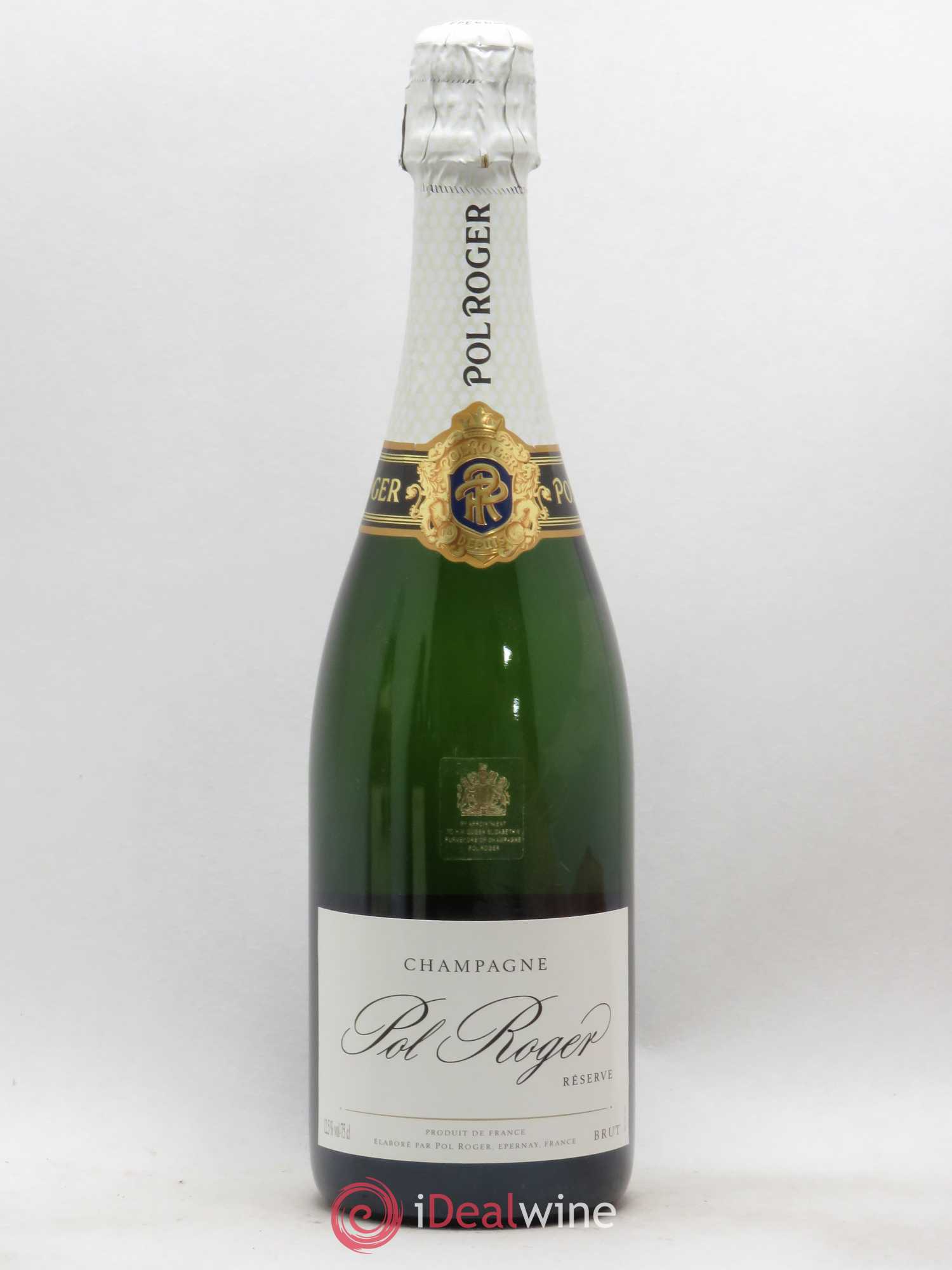 Champagne Pol Roger Réserve (sans prix de réserve) - Posten von 1 Flasche - 0