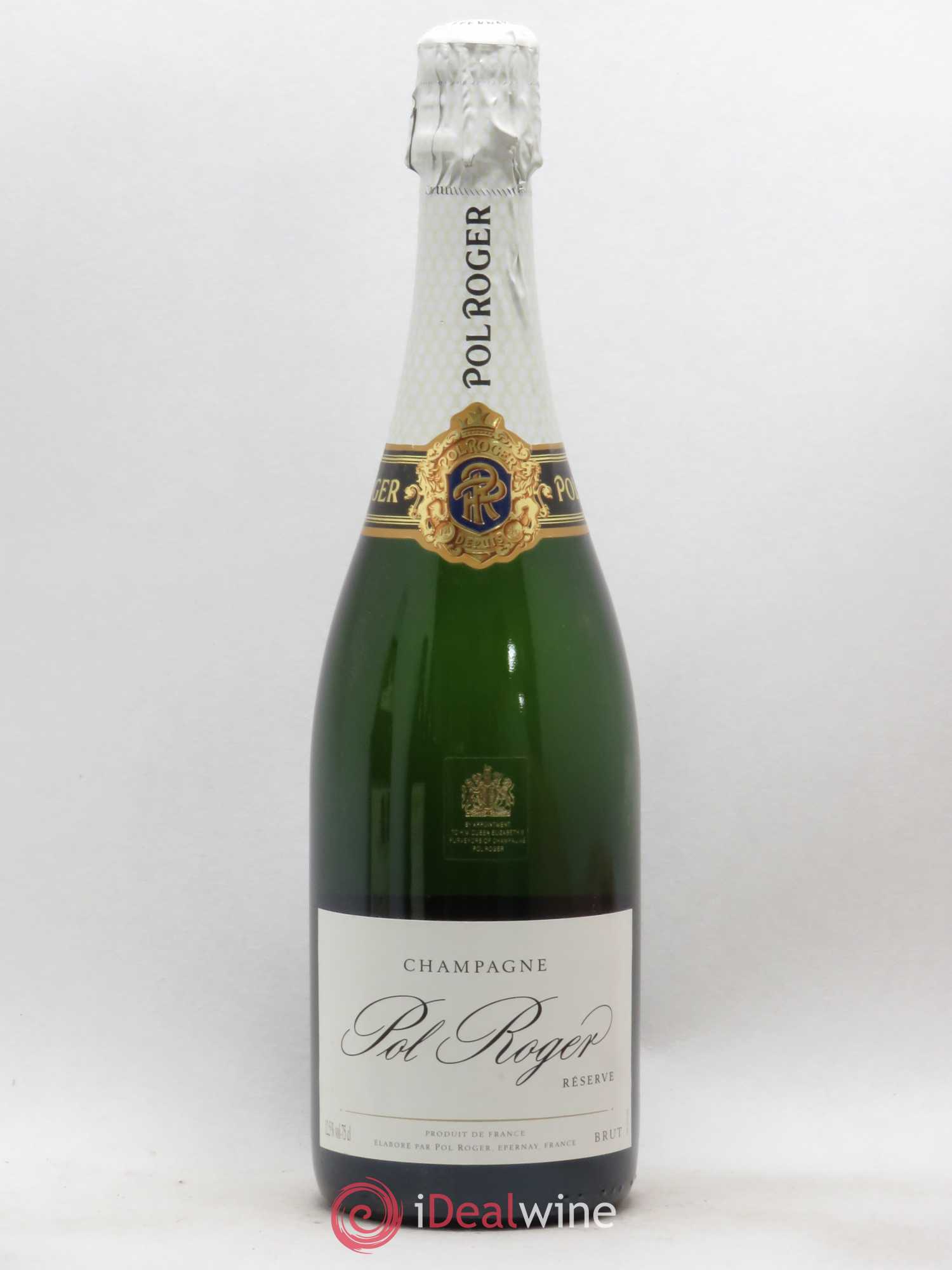 Brut Réserve Pol Roger Réserve (sans prix de réserve) - Posten von 1 Flasche - 0