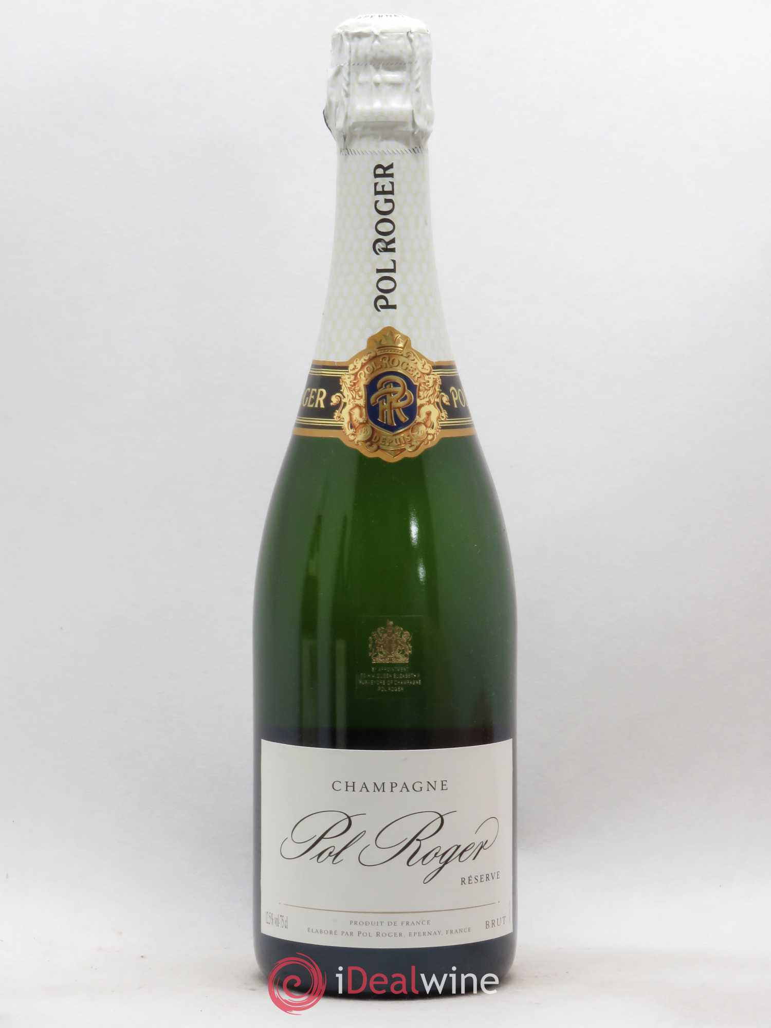 Brut Réserve Pol Roger Réserve (sans prix de réserve) - Posten von 1 Flasche - 0