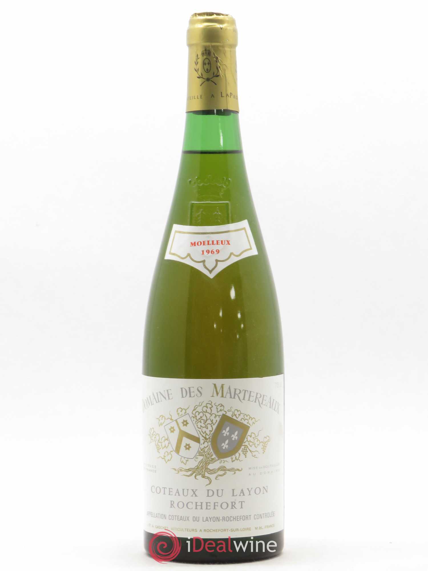 Coteaux du Layon Rochefort Martereaux (sans prix de réserve) 1969 - Posten von 1 Flasche - 0