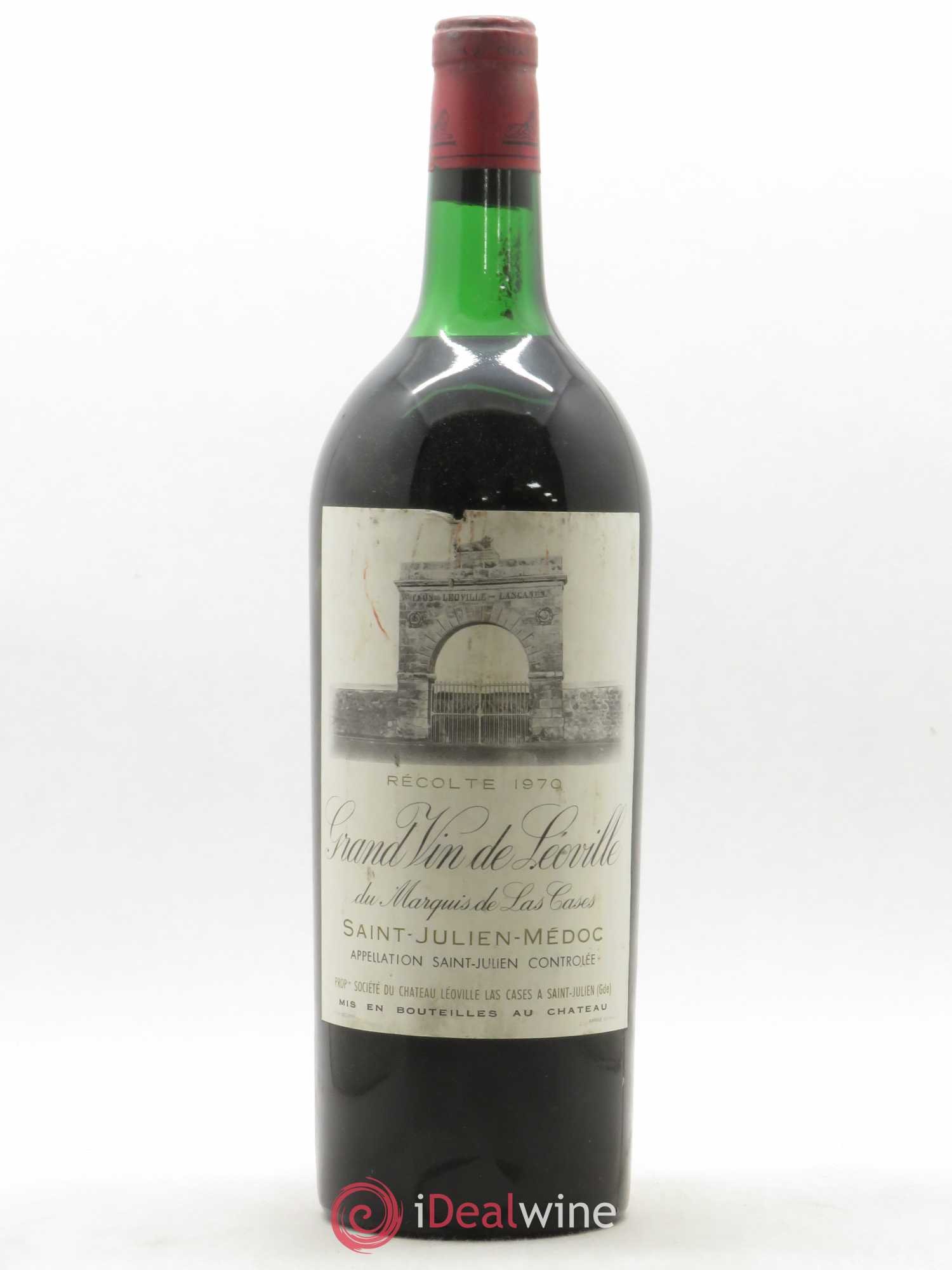 Château Léoville Las Cases 2ème Grand Cru Classé (sans prix de réserve) 1970 - Lot de 1 magnum - 0