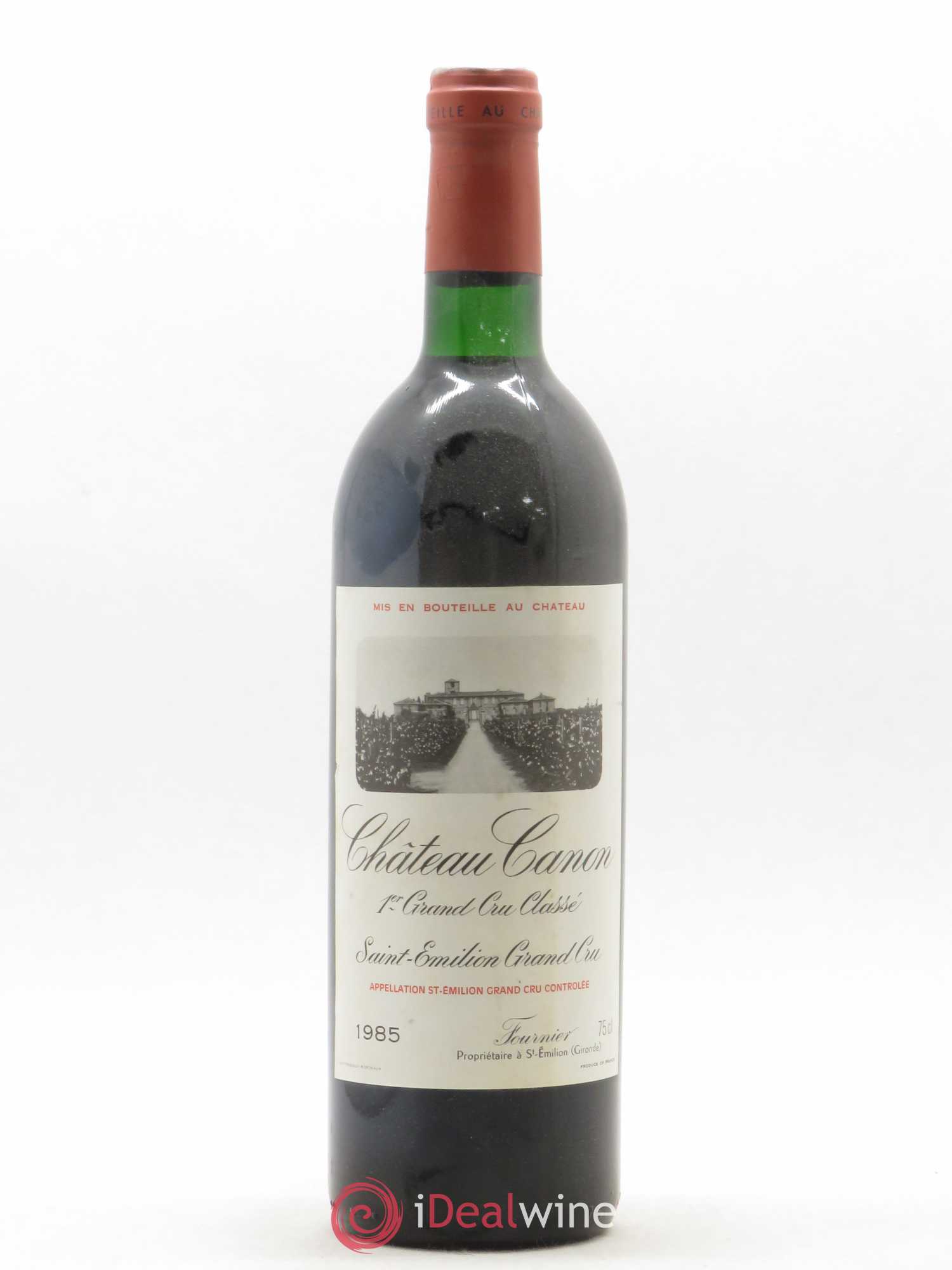 Château Canon 1er Grand Cru Classé B (sans prix de réserve) 1985 - Lot de 1 bouteille - 0