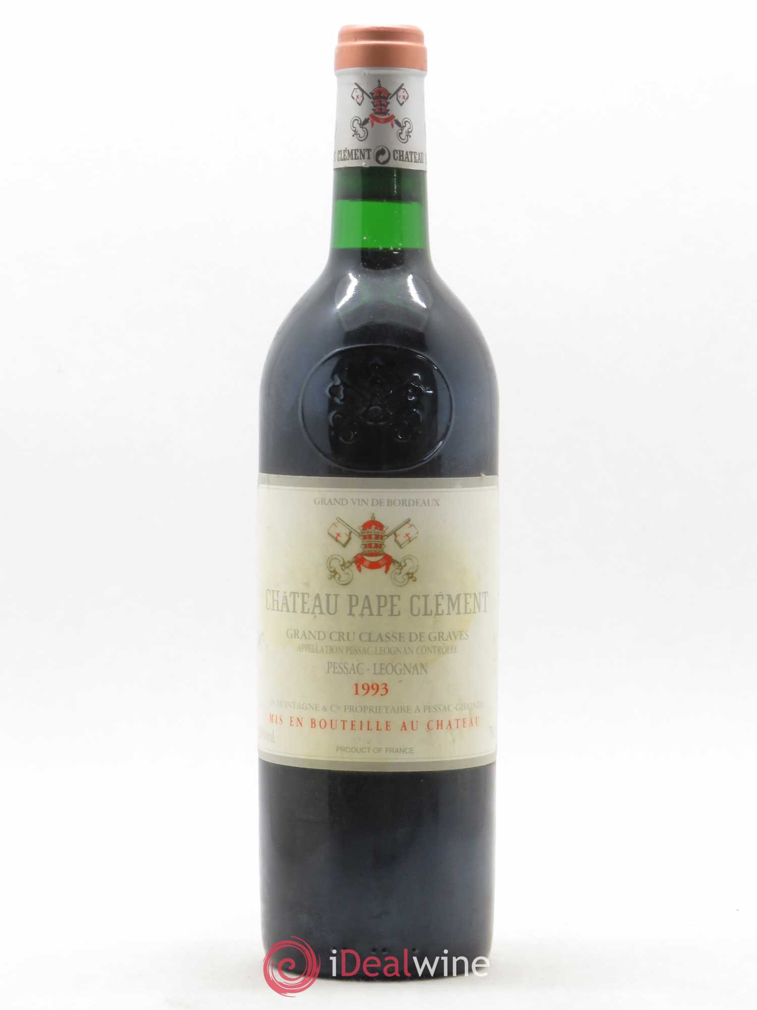 Château Pape Clément Cru Classé de Graves (sans prix de réserve) 1993 - Lot de 1 bouteille - 0