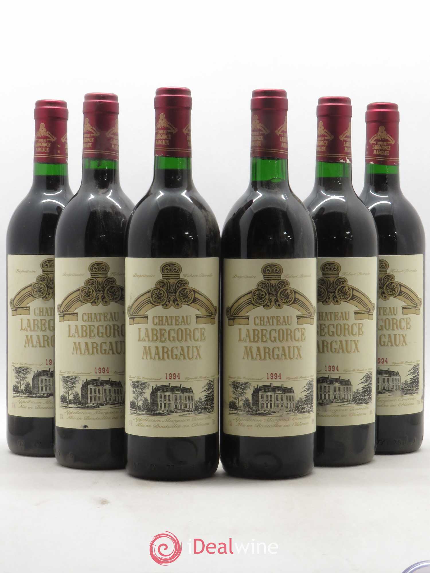 Château Labegorce Cru Bourgeois (sans prix de réserve) 1994 - Lot de 6 bouteilles - 0