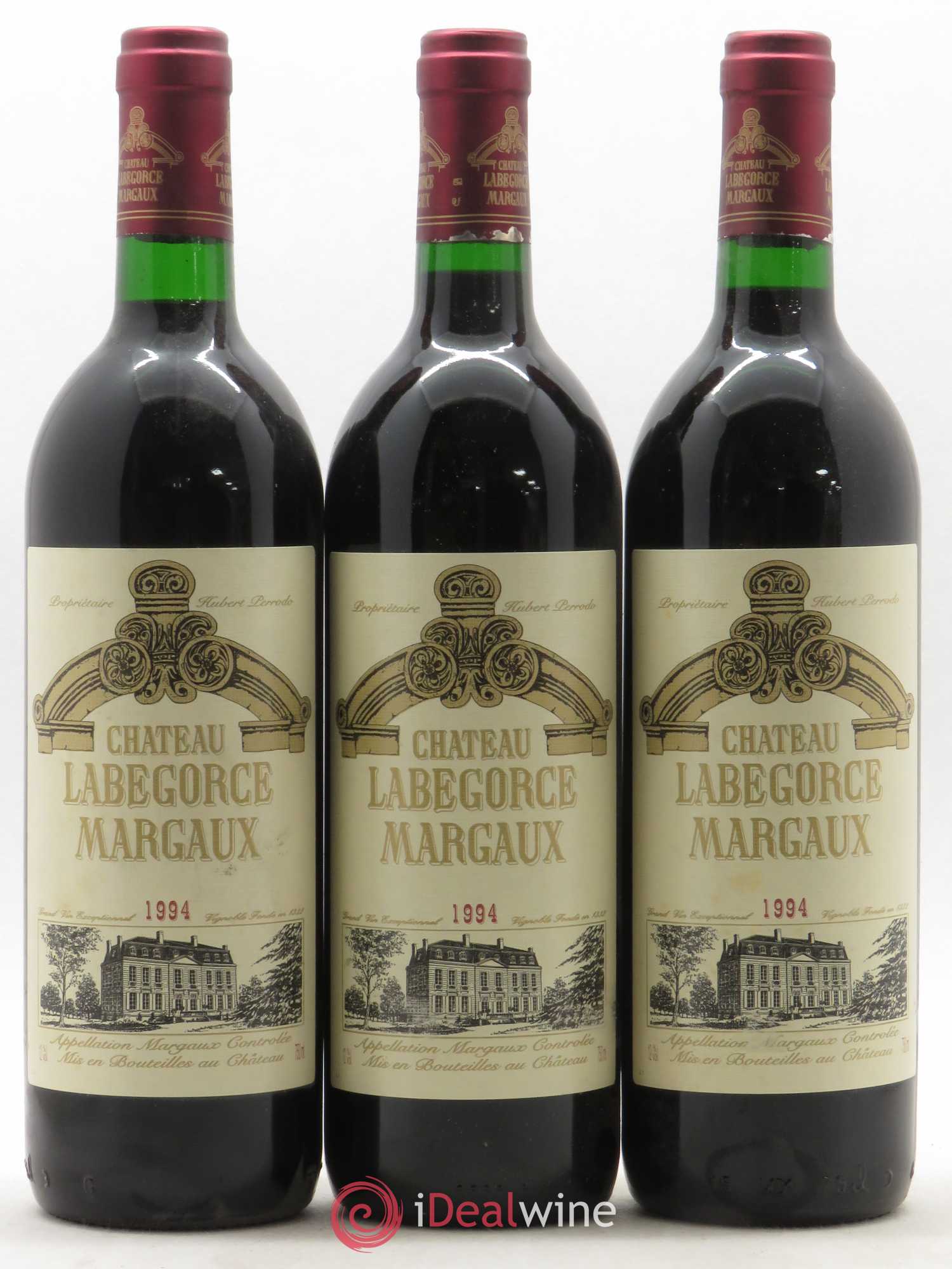 Château Labegorce Cru Bourgeois (sans prix de réserve) 1994 - Lot de 3 bouteilles - 0