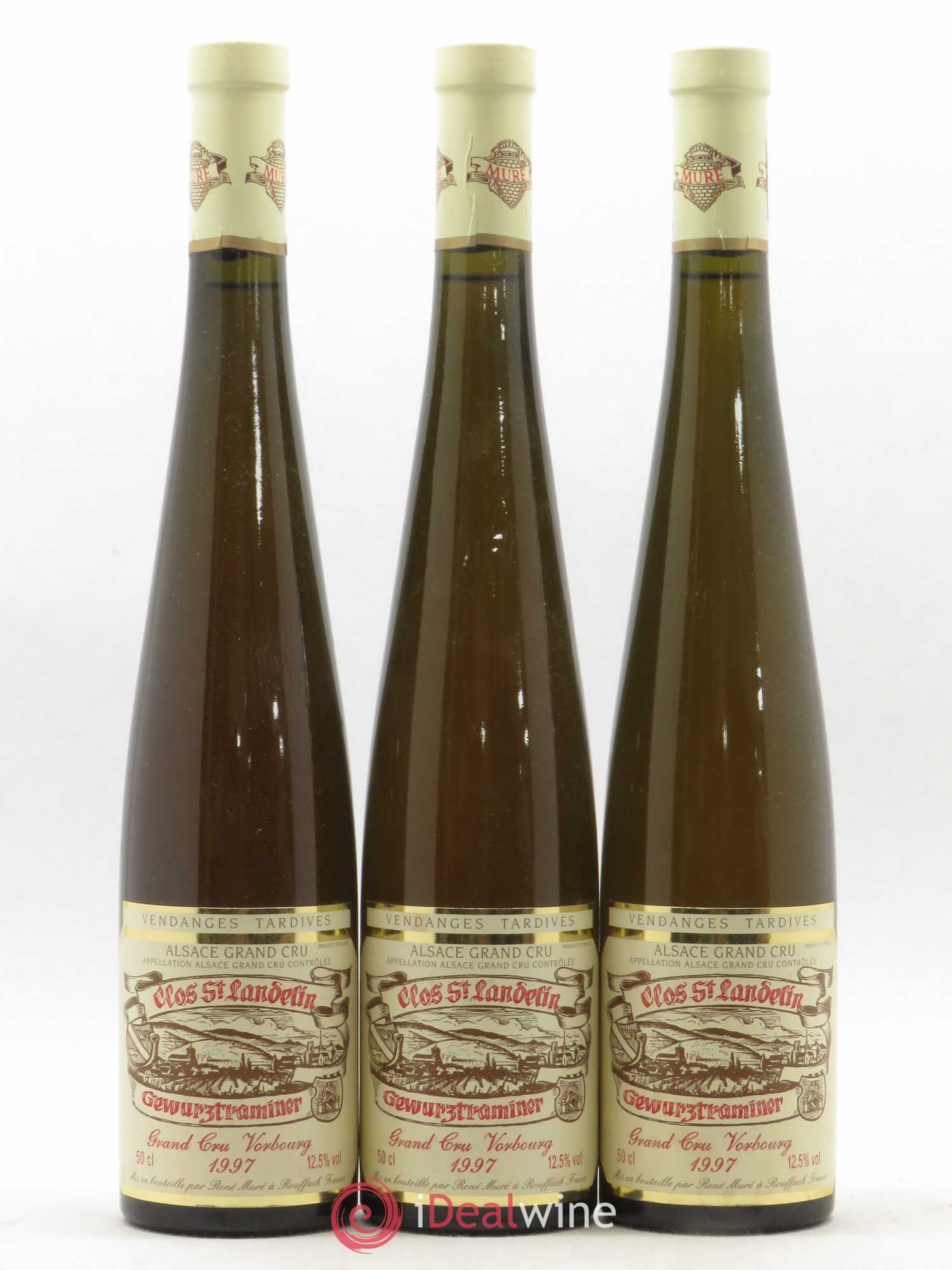 Gewurztraminer Vendanges Tardives 1997 - Lotto di 3 bottiglie - 0