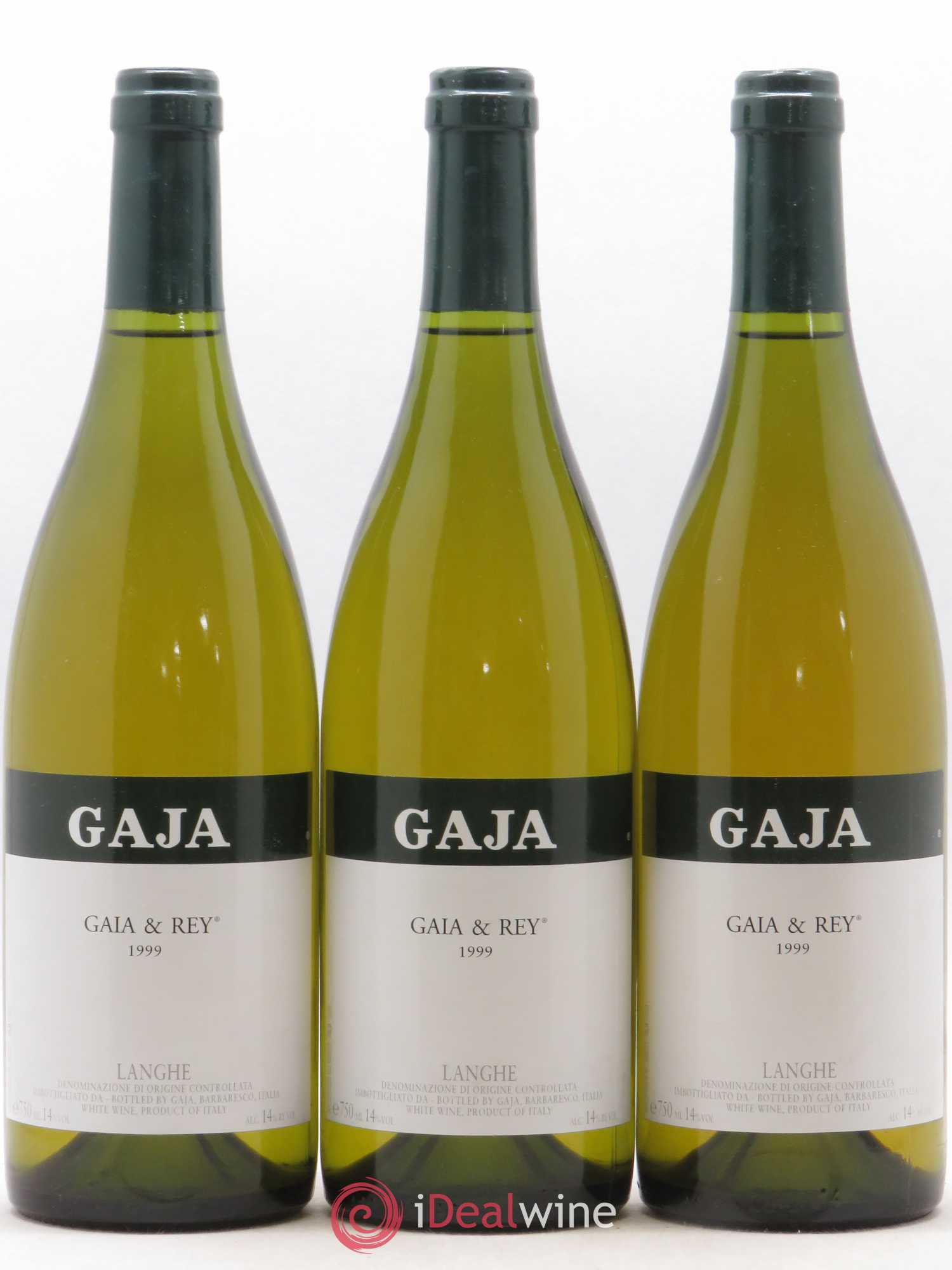 Langhe Gaia & Rey Angelo Gaja (senza prezzo di riserva) 1999 - Lotto di 3 bottiglie - 0