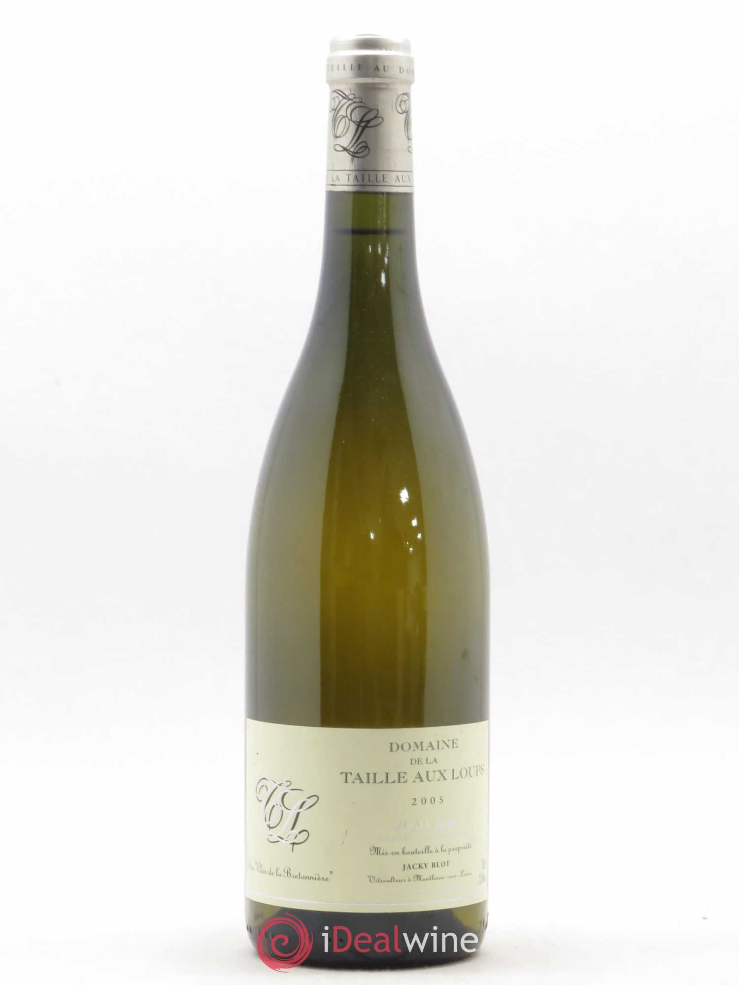 Vouvray Clos de la Bretonnière La Taille aux Loups (sans prix de réserve) 2005 - Lot de 1 bouteille - 0