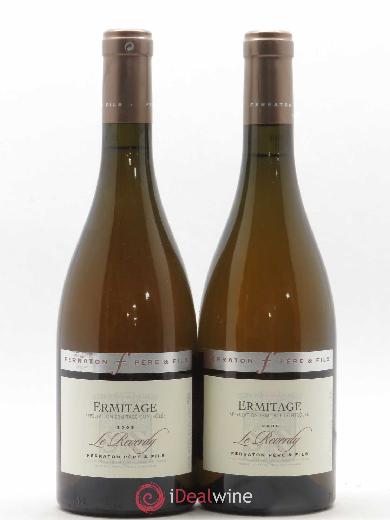 Hermitage Le Reverdy Ferraton (sans prix de réserve) 2005 - Lot de 2 bouteilles - 0