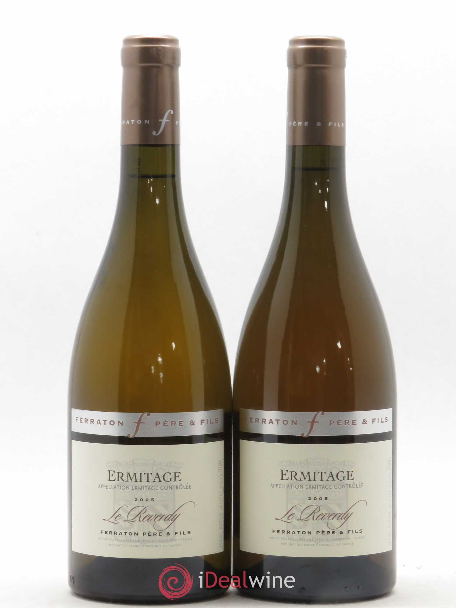 Hermitage Le Reverdy Ferraton (sans prix de réserve) 2005 - Posten von 2 Flaschen - 0