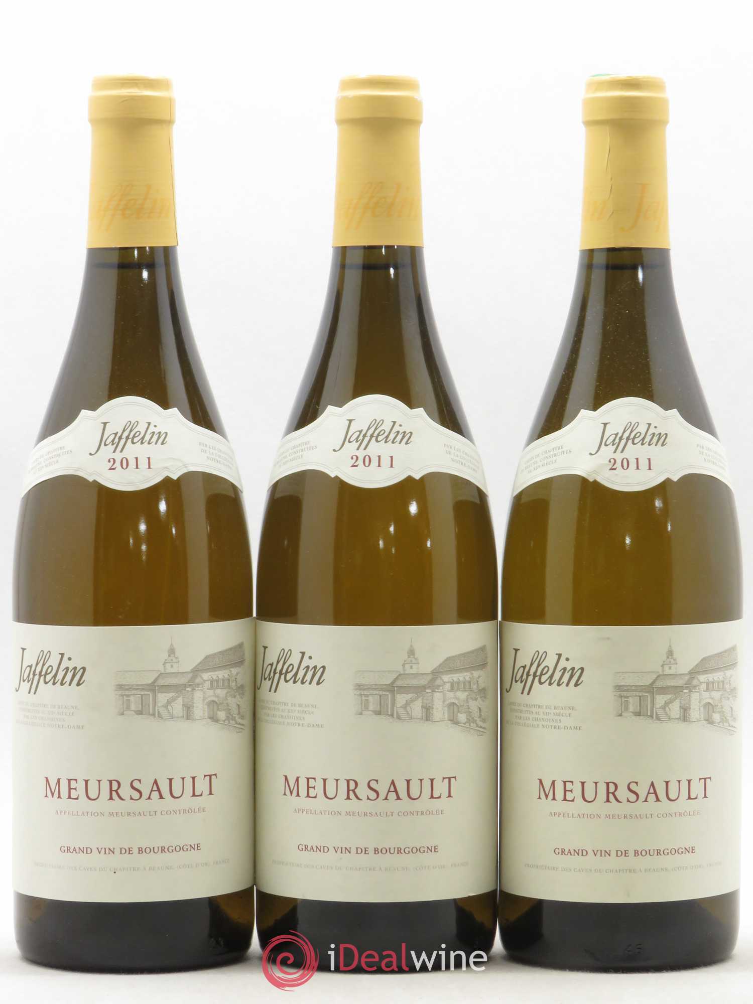 Meursault Jaffelin (sans prix de réserve) 2011 - Posten von 3 Flaschen - 0