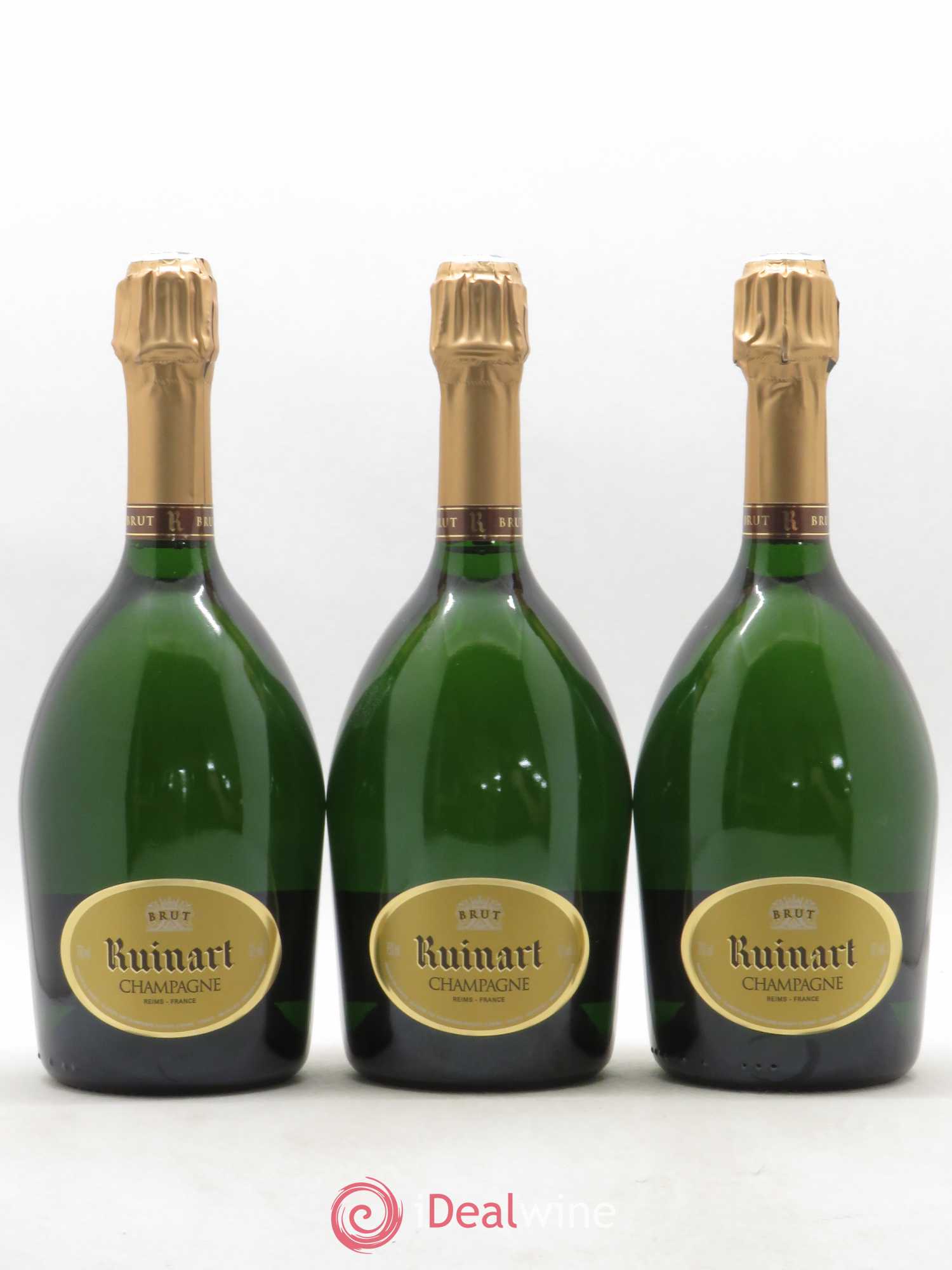 R de Ruinart Brut Ruinart (sans prix de réserve) - Lot de 3 bouteilles - 0
