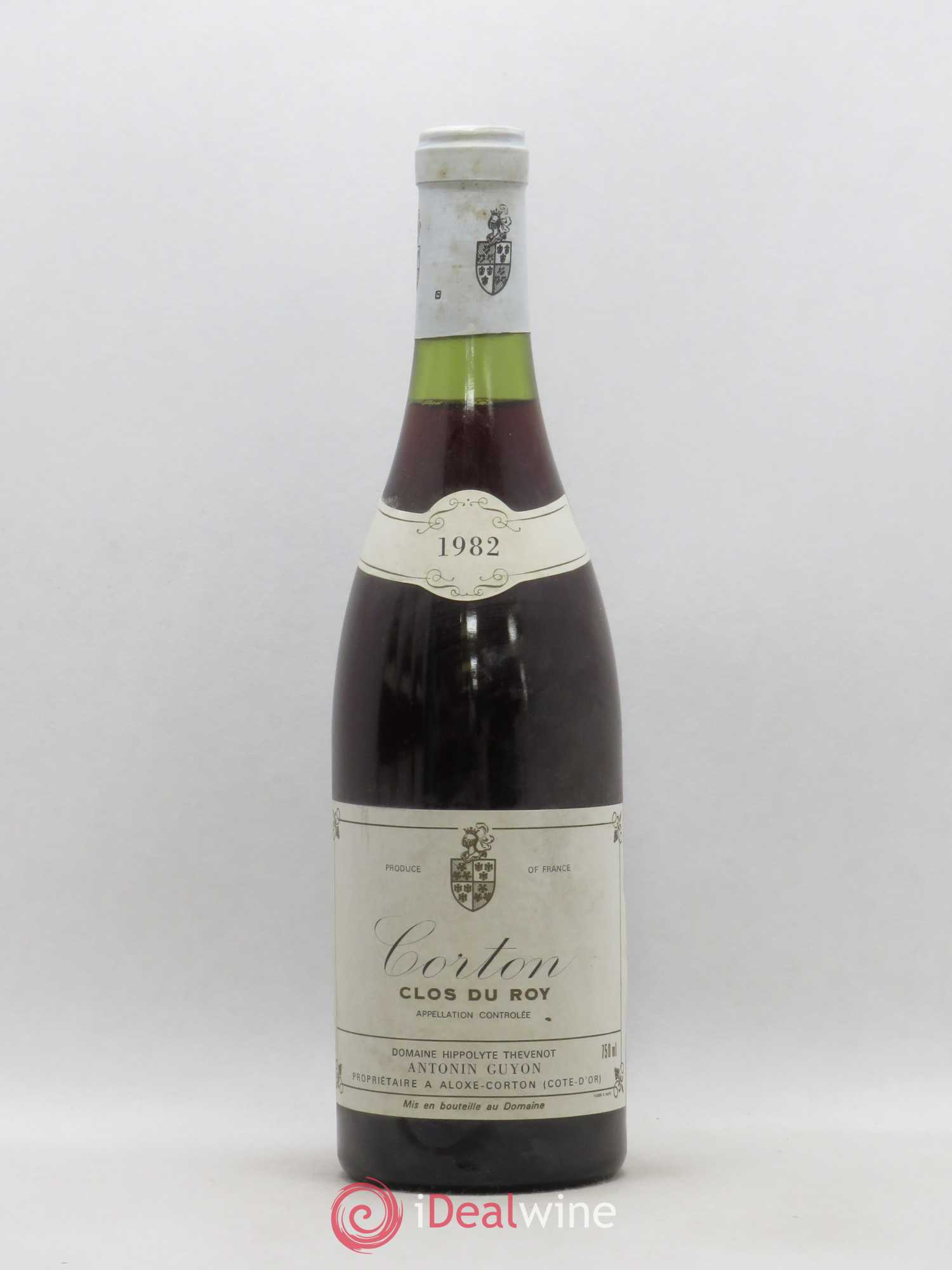 Corton Grand Cru Clos du Roy Guyon (sans prix de réserve) 1982 - Posten von 1 Flasche - 0