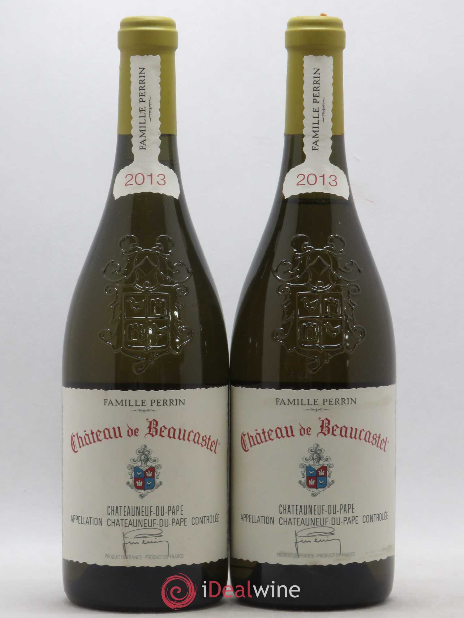Châteauneuf-du-Pape Château de Beaucastel Famille Perrin 2013 - Lot de 2 bouteilles - 0