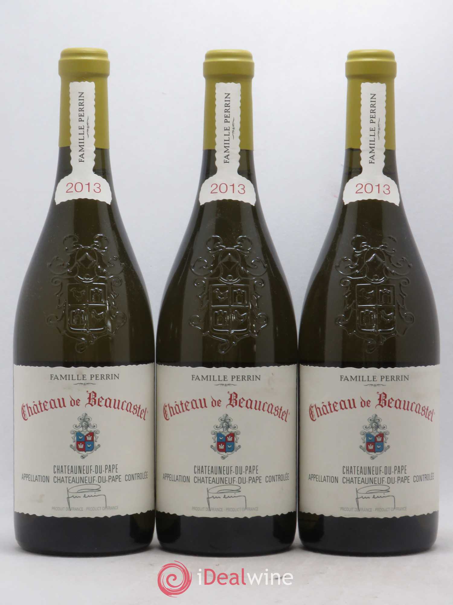 Châteauneuf-du-Pape Château de Beaucastel Famille Perrin 2013 - Lot de 6 bouteilles - 1