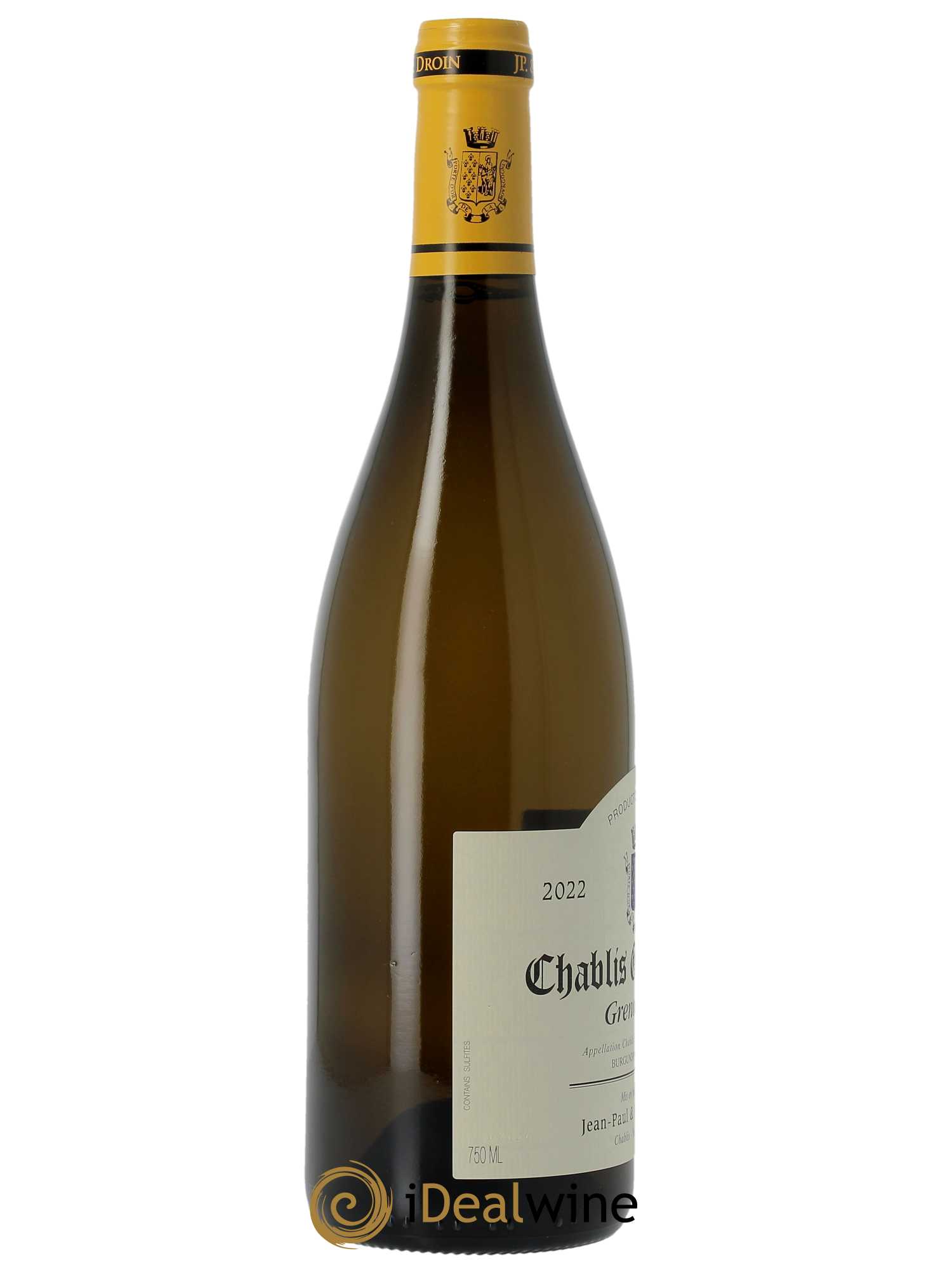 Chablis Grand Cru Grenouilles Jean-Paul & Benoît Droin (Domaine) 2022 - Lot of 1 bottle - 2