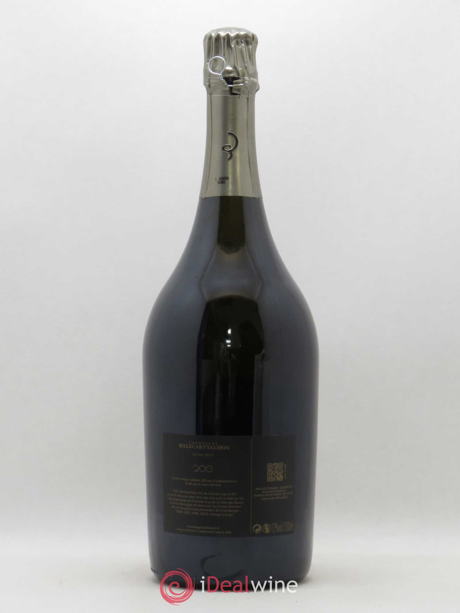 Extra-Brut Billecart-Salmon Cuvée 200 - Lot de 1 magnum - 1