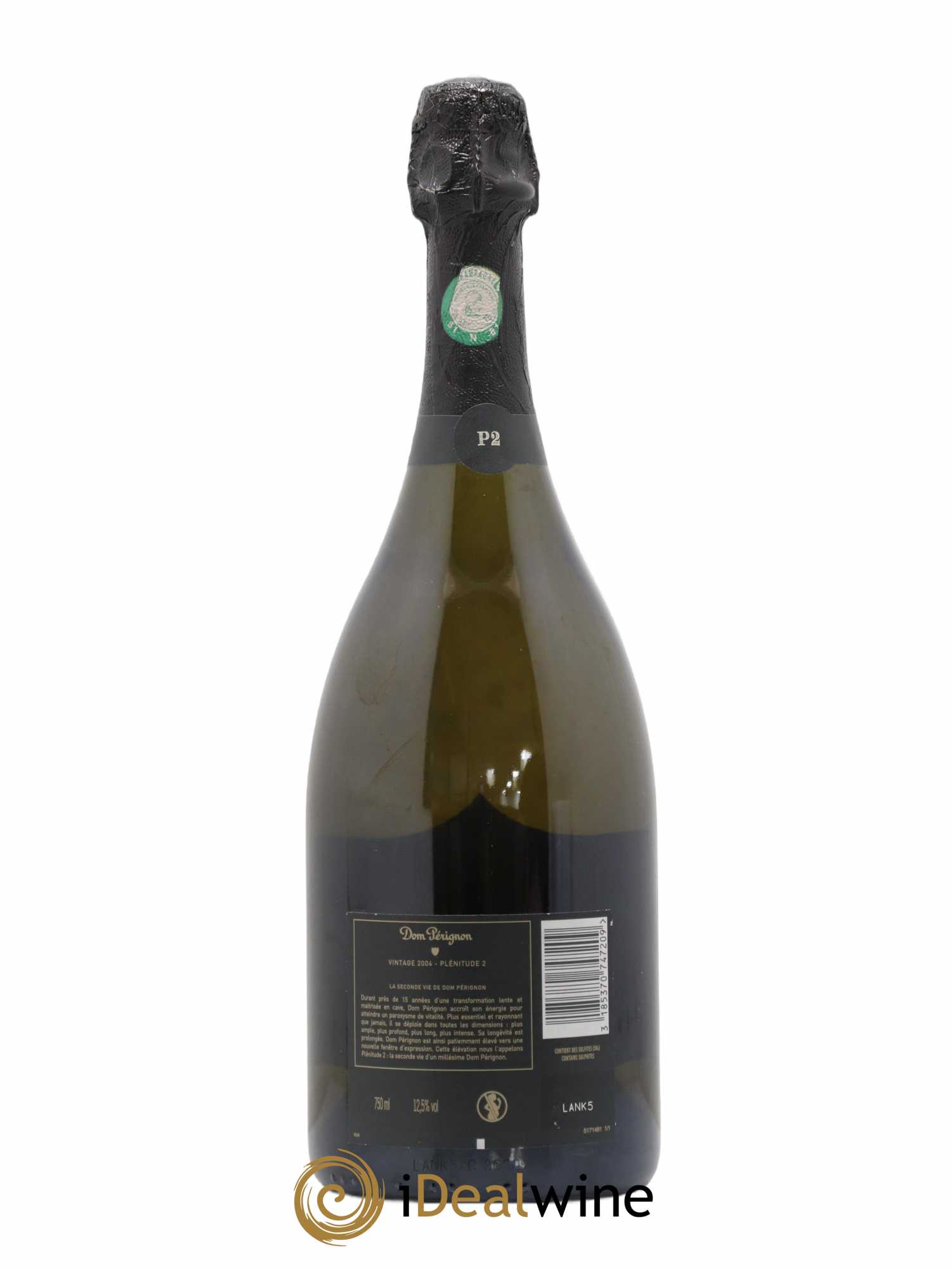 2eme Plénitude (P2) Dom Pérignon 2004 - Lot de 1 bouteille - 1