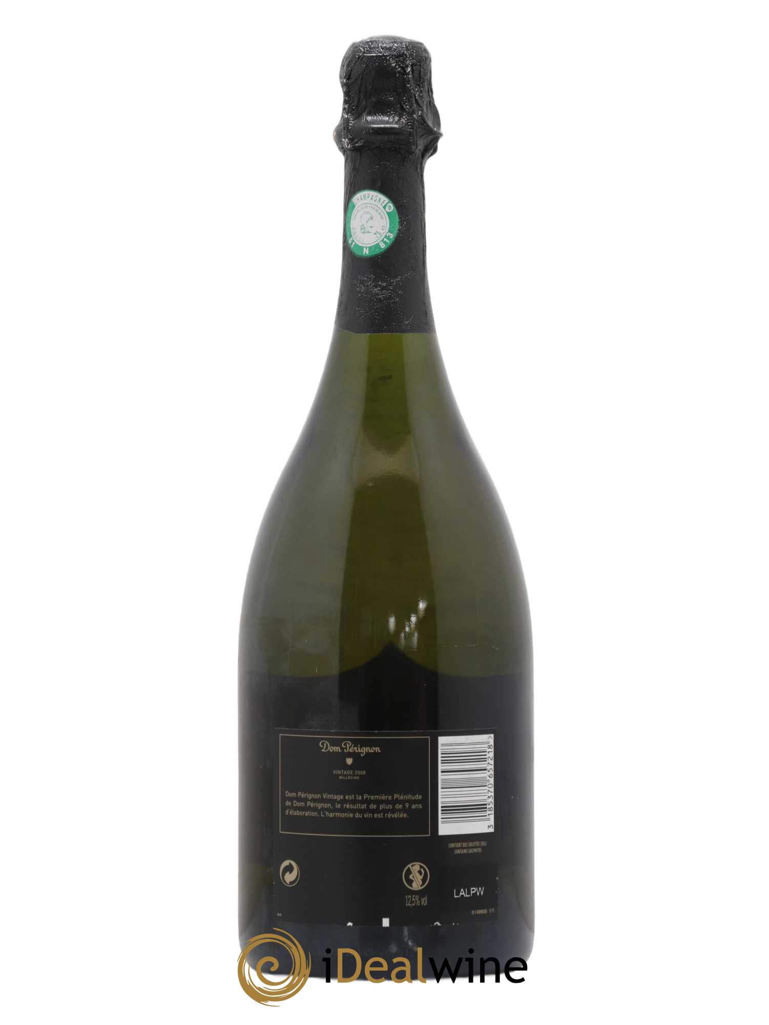 Brut Dom Pérignon 2008 - Lot de 1 bouteille - 1