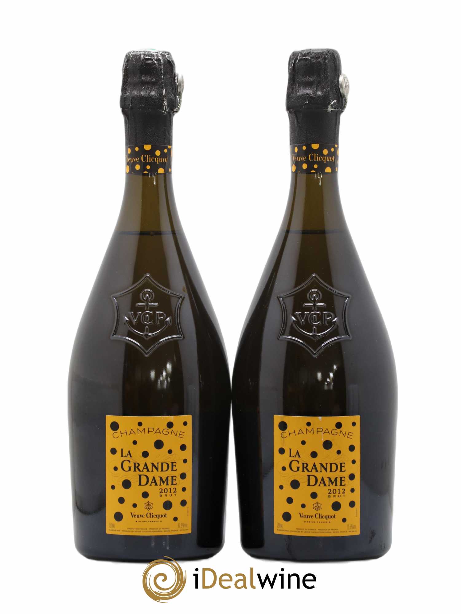La Grande Dame Veuve Clicquot 2012 - Lot de 2 bouteilles - 0