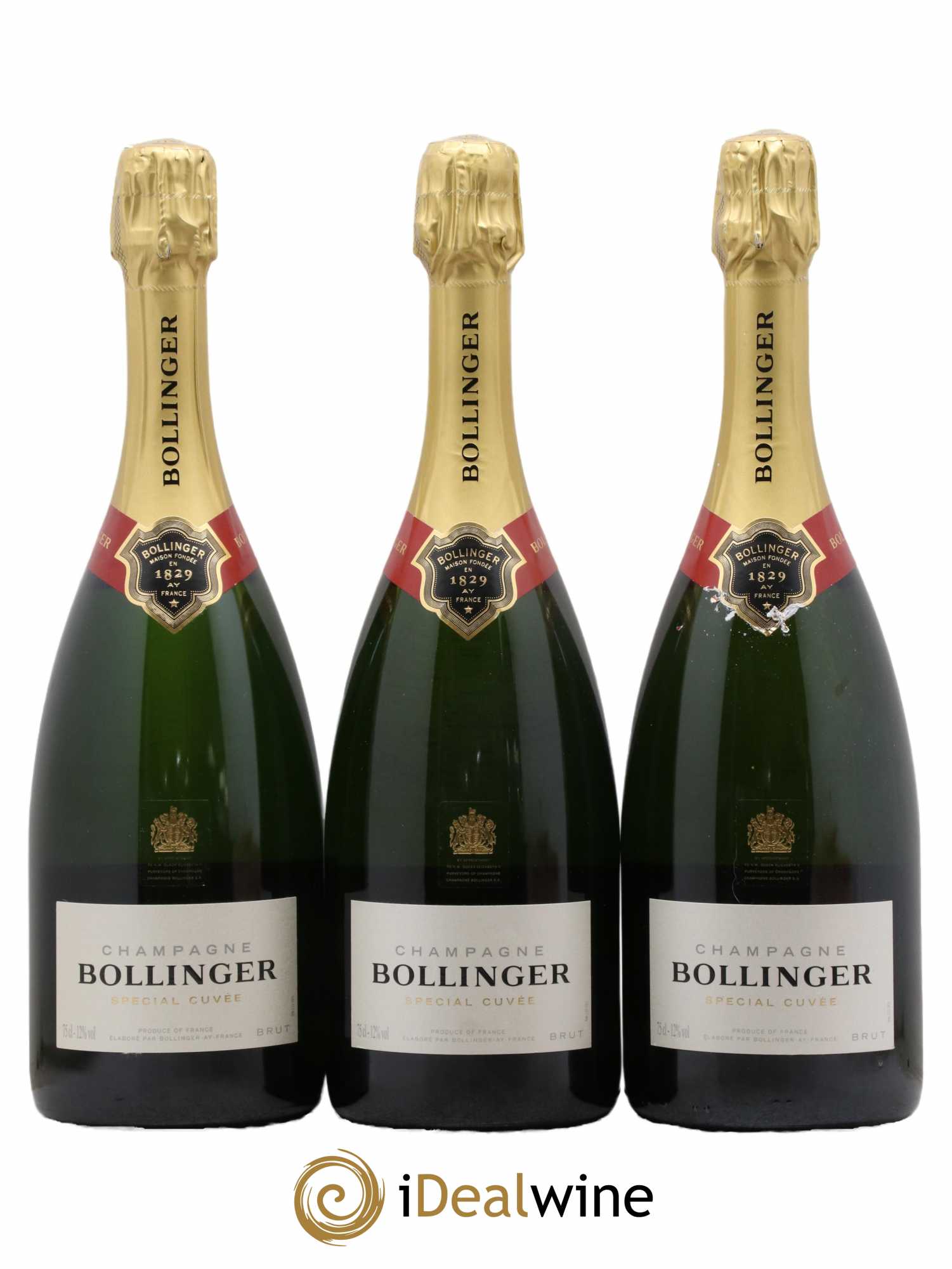Special Cuvée Brut Bollinger - Lot de 3 bouteilles - 0