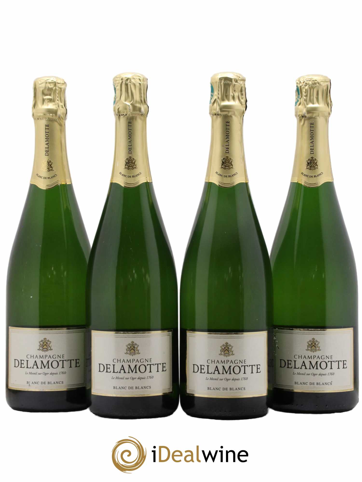 Blancs de Blancs Brut Delamotte - Lot de 4 bouteilles - 0