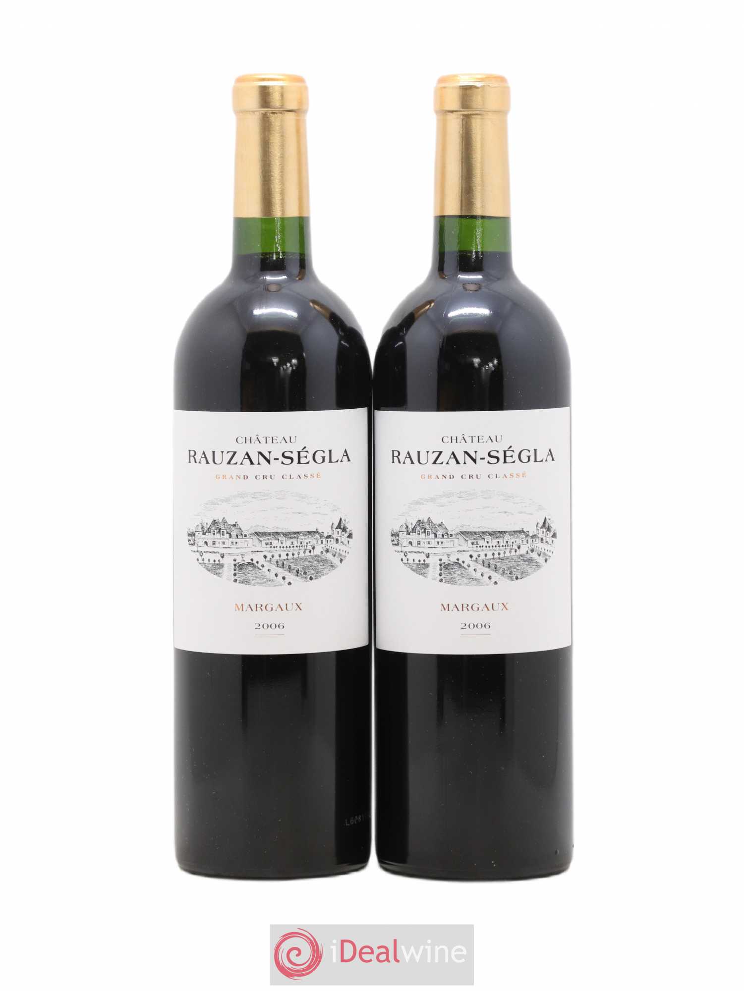 Château Rauzan Ségla Grand Cru Classé 2006 - Posten von 2 Flaschen - 0