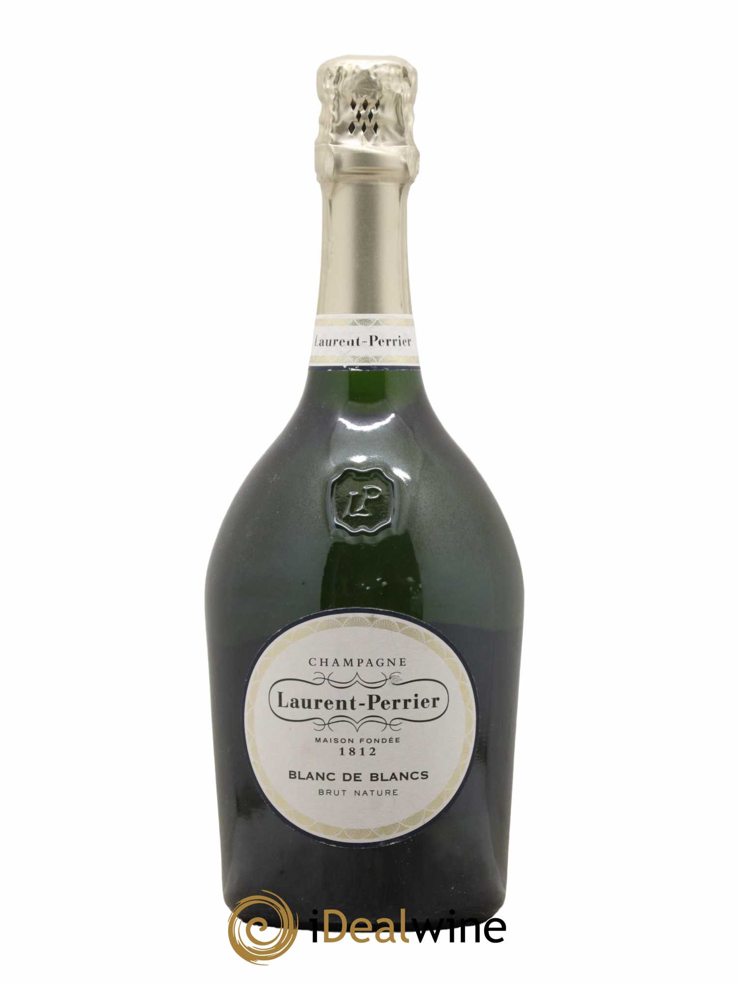 Champagne Laurent Perrier Blanc de Blancs Brut Nature - Lot de 1 bouteille - 0
