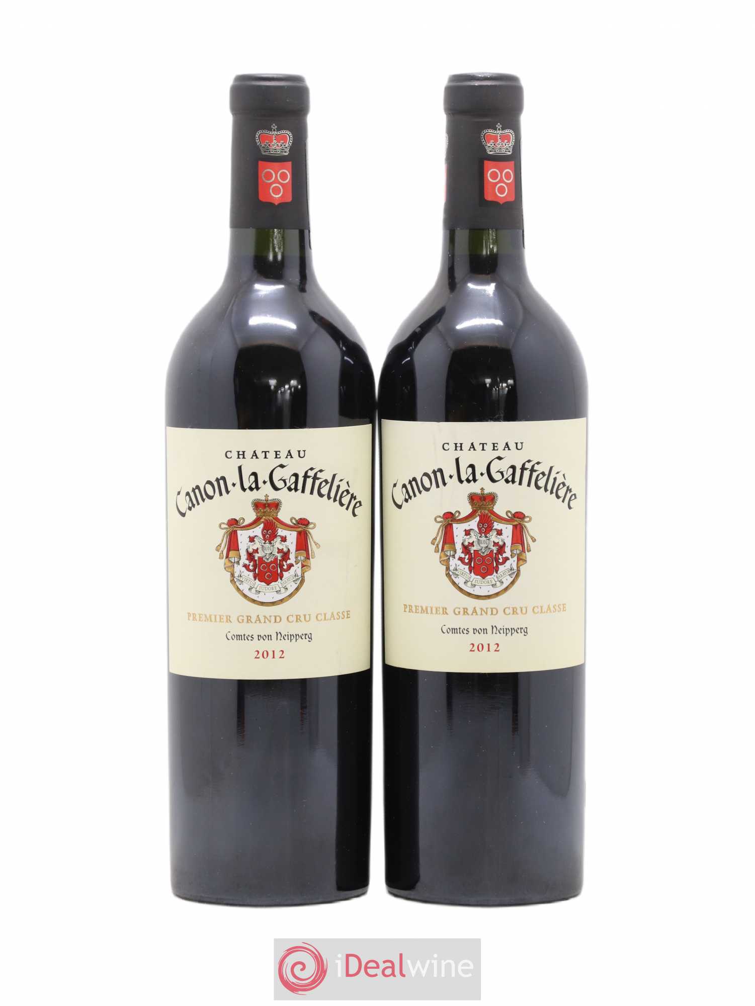 Château Canon la Gaffelière 1er Grand Cru Classé B 2012 - Lot de 2 bouteilles - 0