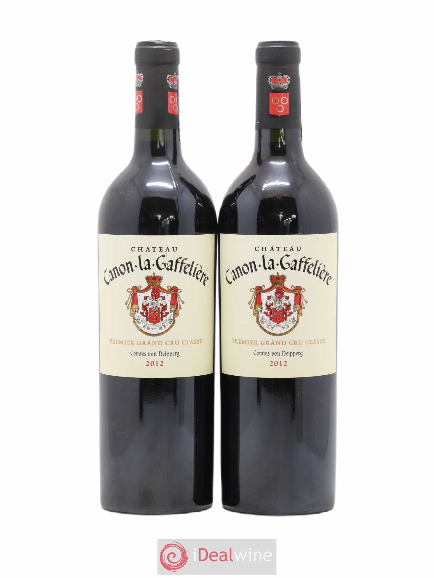 Château Canon la Gaffelière 1er Grand Cru Classé B 2012 - Lot de 2 bouteilles - 0