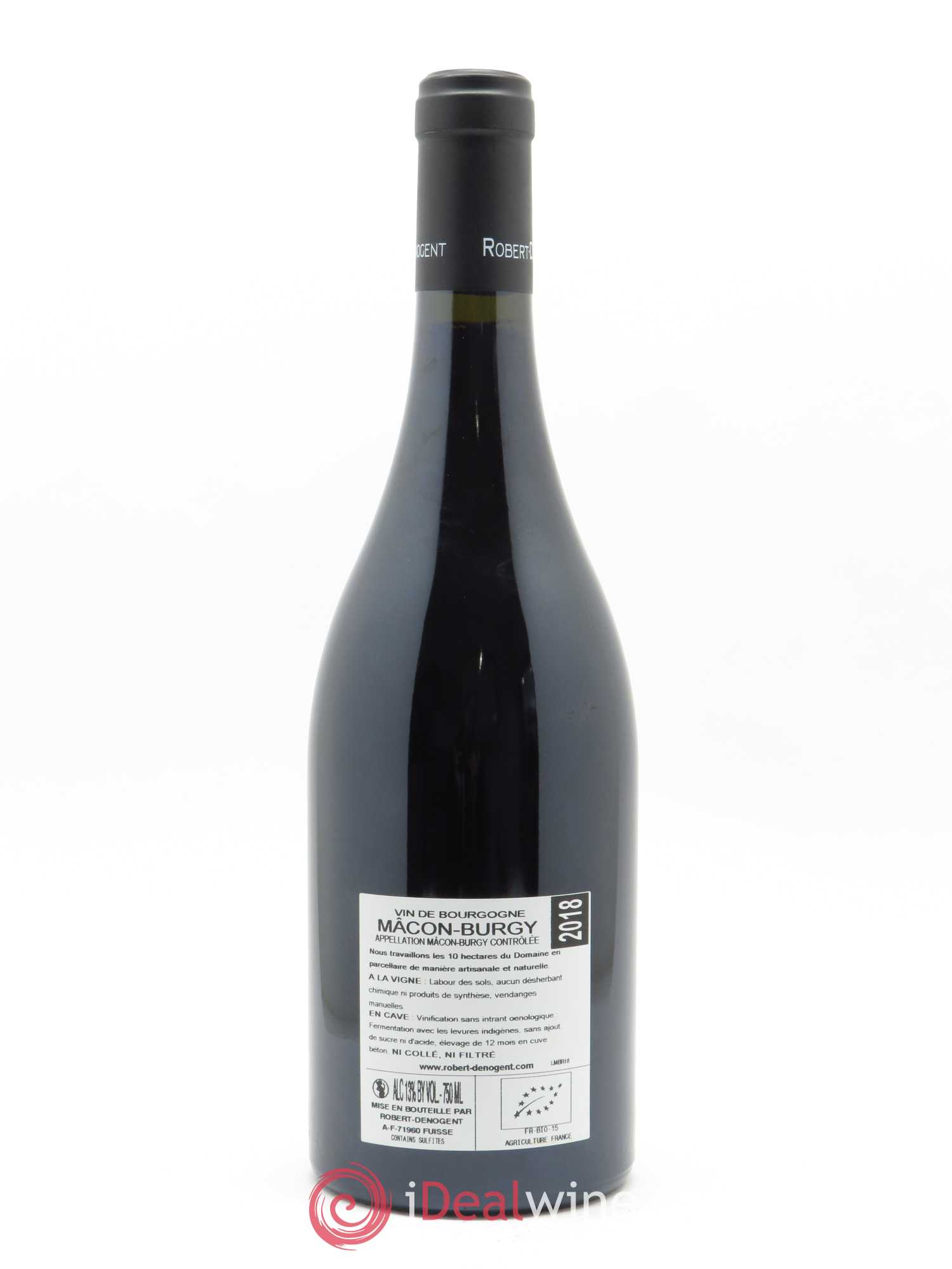 Mâcon-Burgy Robert Denogent (Domaine) 2018 - Lot de 1 bouteille - 1