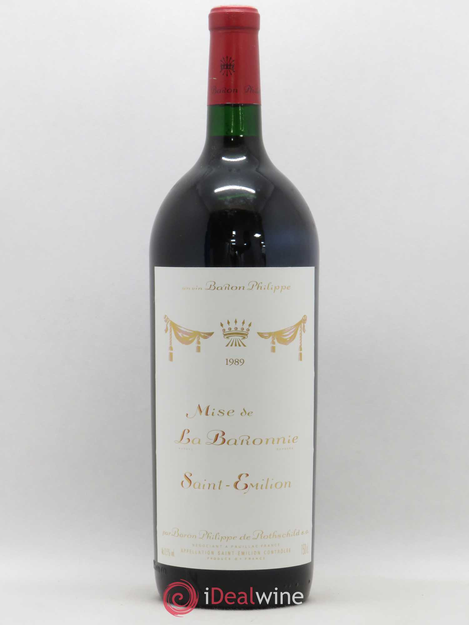 Saint-Émilion Mise de la Baronnie 1989 - Lot de 1 magnum - 0