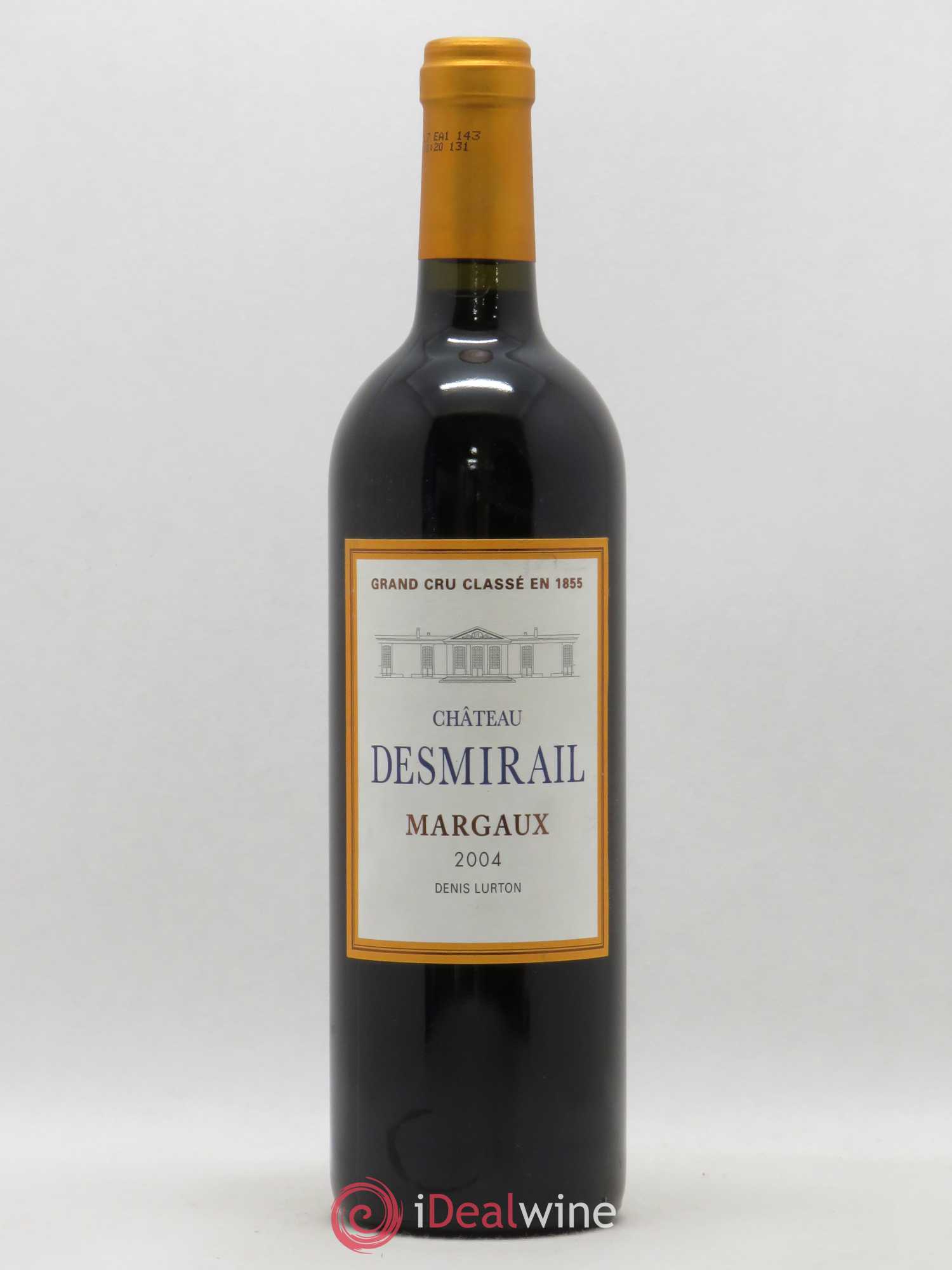 Château Desmirail 3ème Grand Cru Classé 2004 - Lot de 1 bouteille - 0