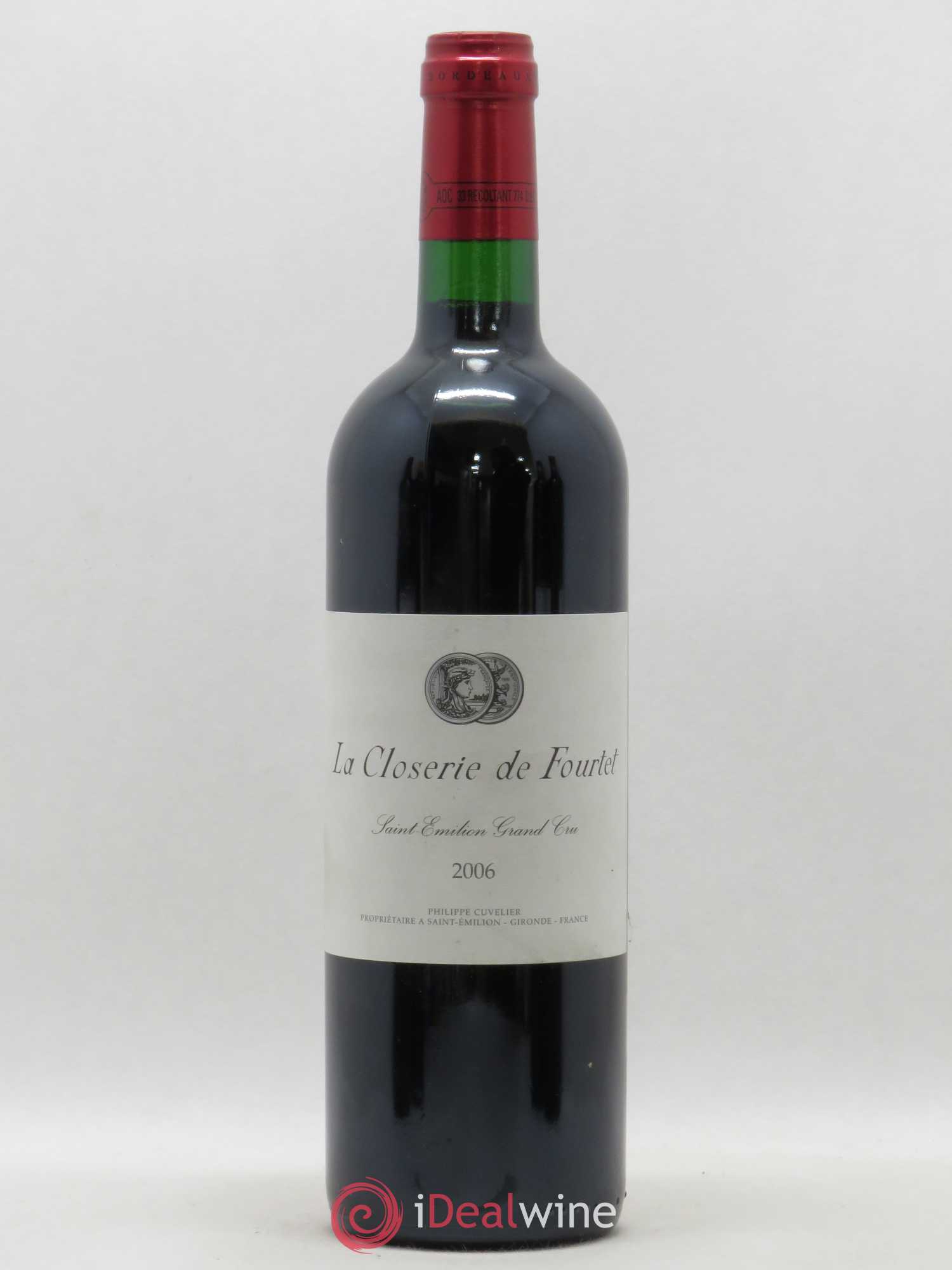 Saint-Émilion Grand Cru La Closerie de Fourtet 2006 - Posten von 1 Flasche - 0