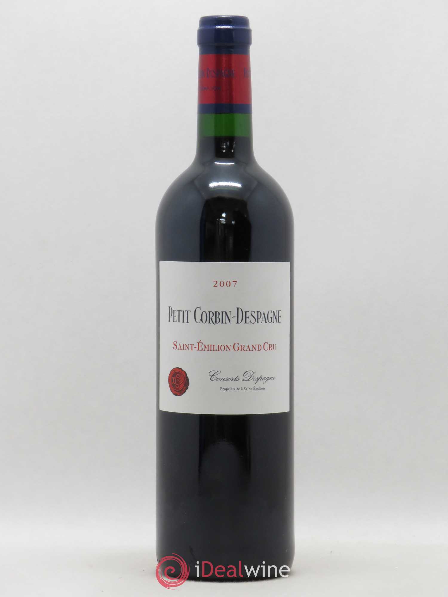 Petit Corbin Despagne Second Vin 2007 - Lot de 1 bouteille - 0