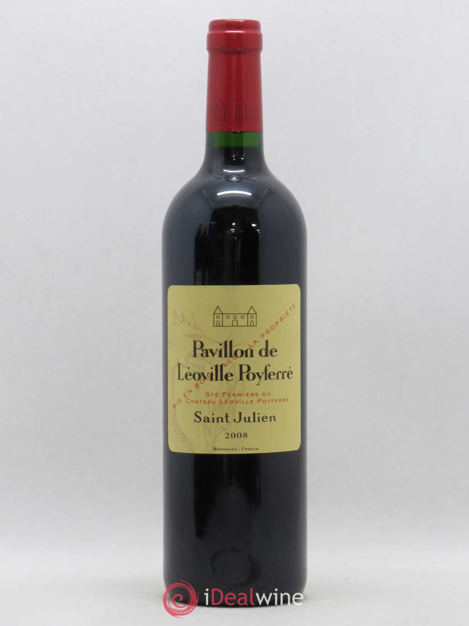 Saint-Julien Pavillon de Léoville Poyferré 2008 - Posten von 1 Flasche - 0