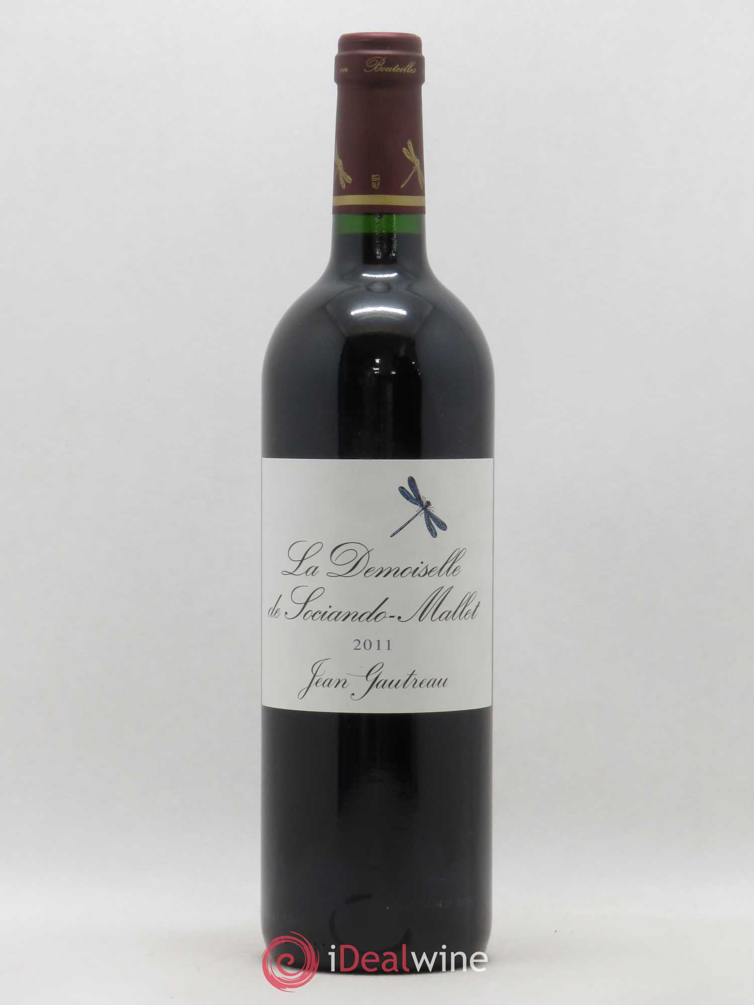 Demoiselle de Sociando Mallet Second Vin 2011 - Lot de 1 bouteille - 0