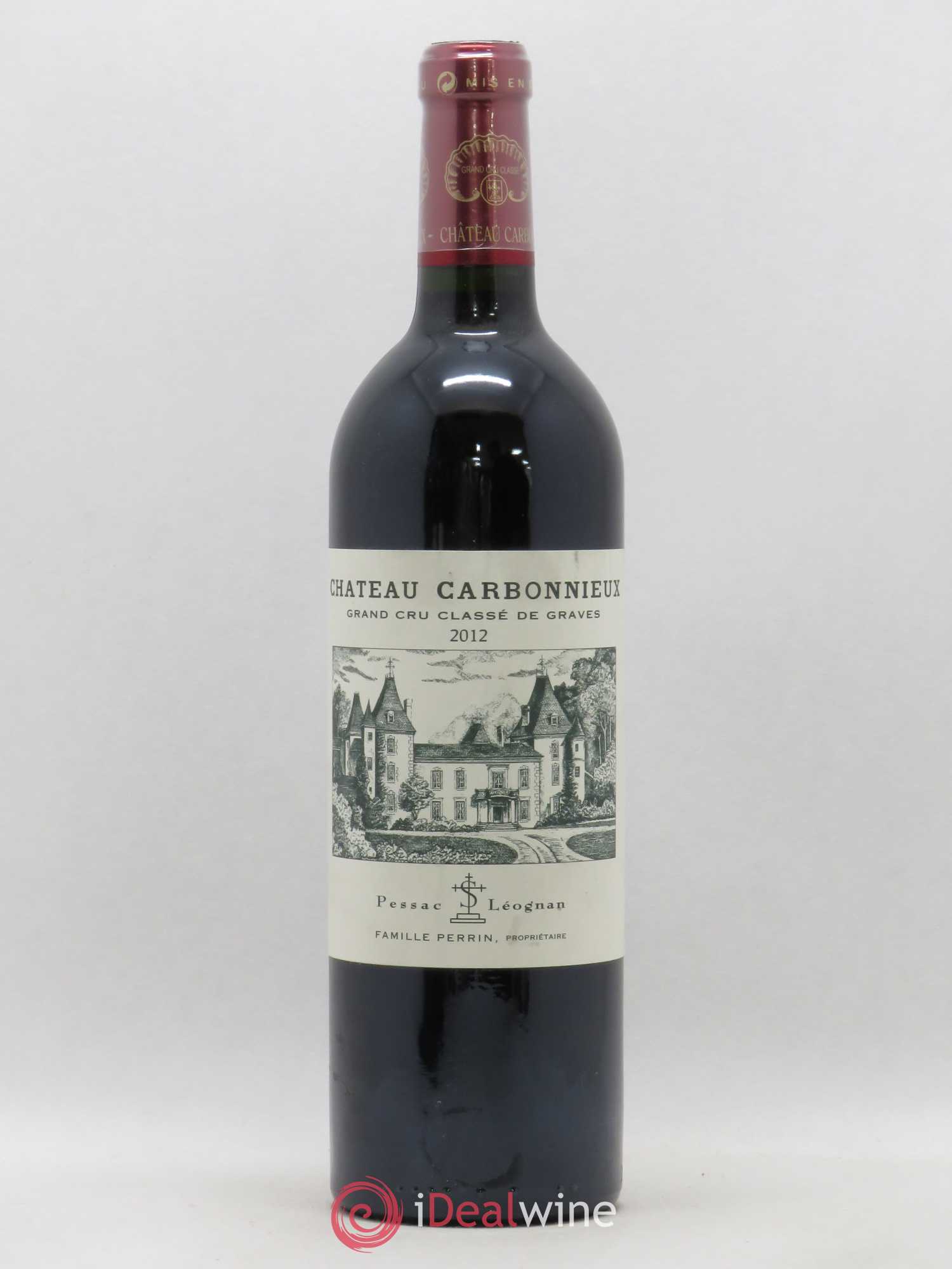Château Carbonnieux Cru Classé de Graves 2012 - Lot de 1 bouteille - 0