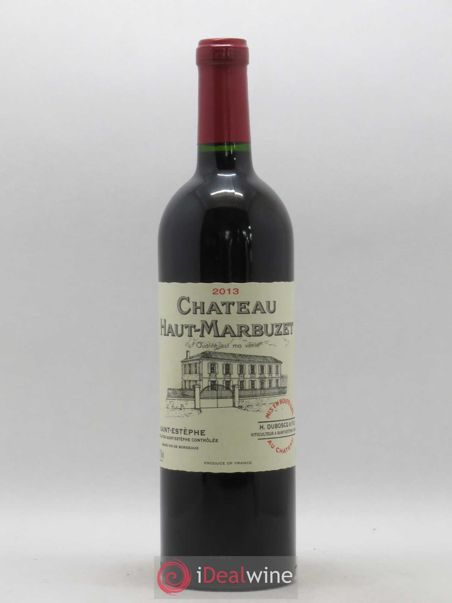 Château Haut Marbuzet 2013 - Lot de 1 bouteille - 0
