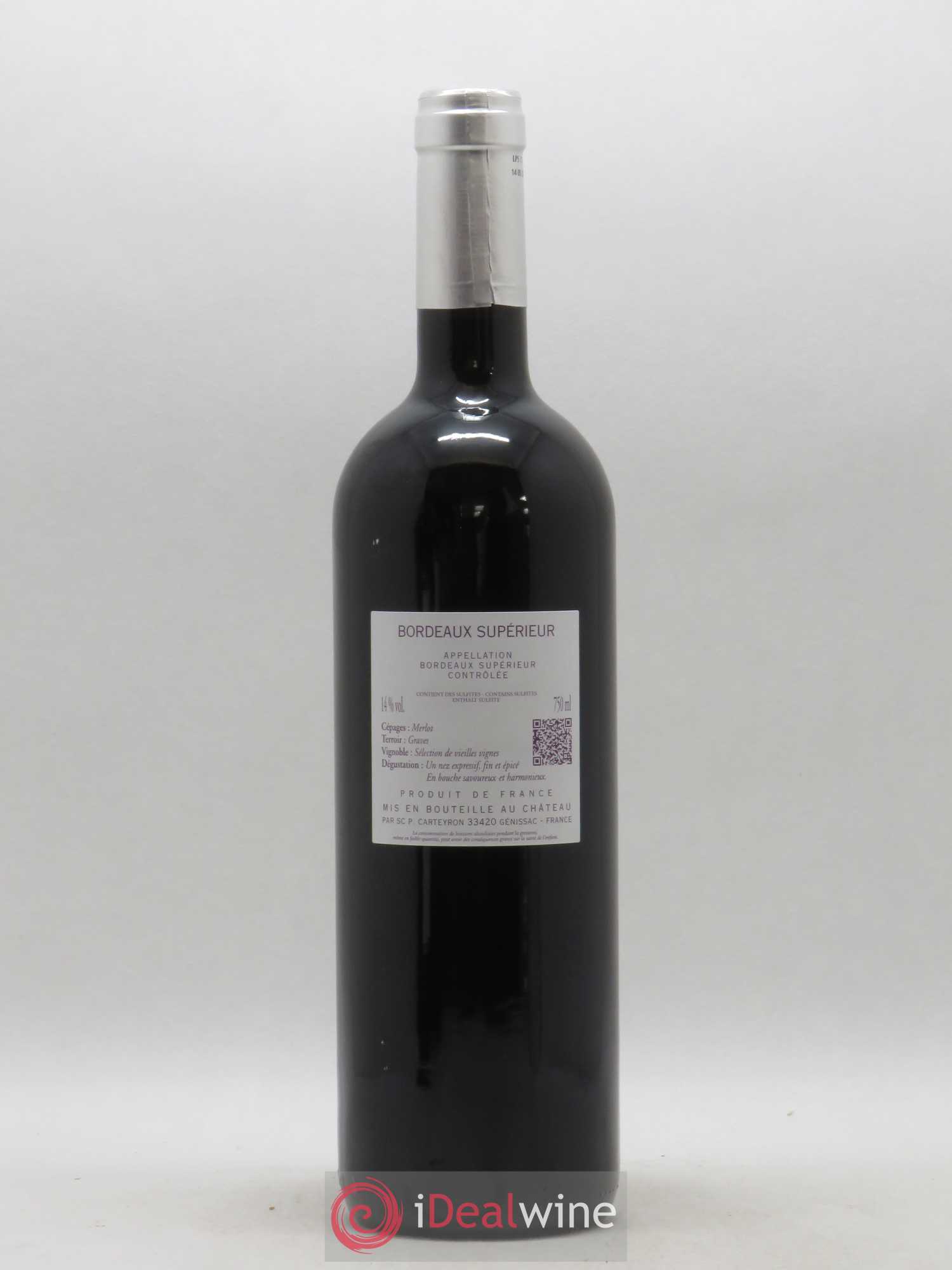 Bordeaux Merlot Château Penin (sans prix de réserve) 2015 - Posten von 1 Flasche - 1