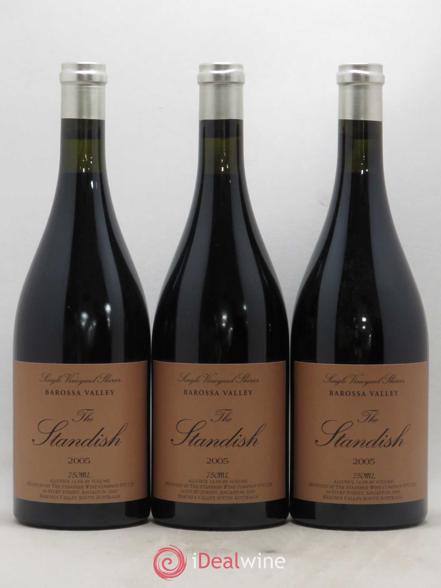 Australie Shiraz The Standish Barossa Valley 2005 - Posten von 3 Flaschen - 0