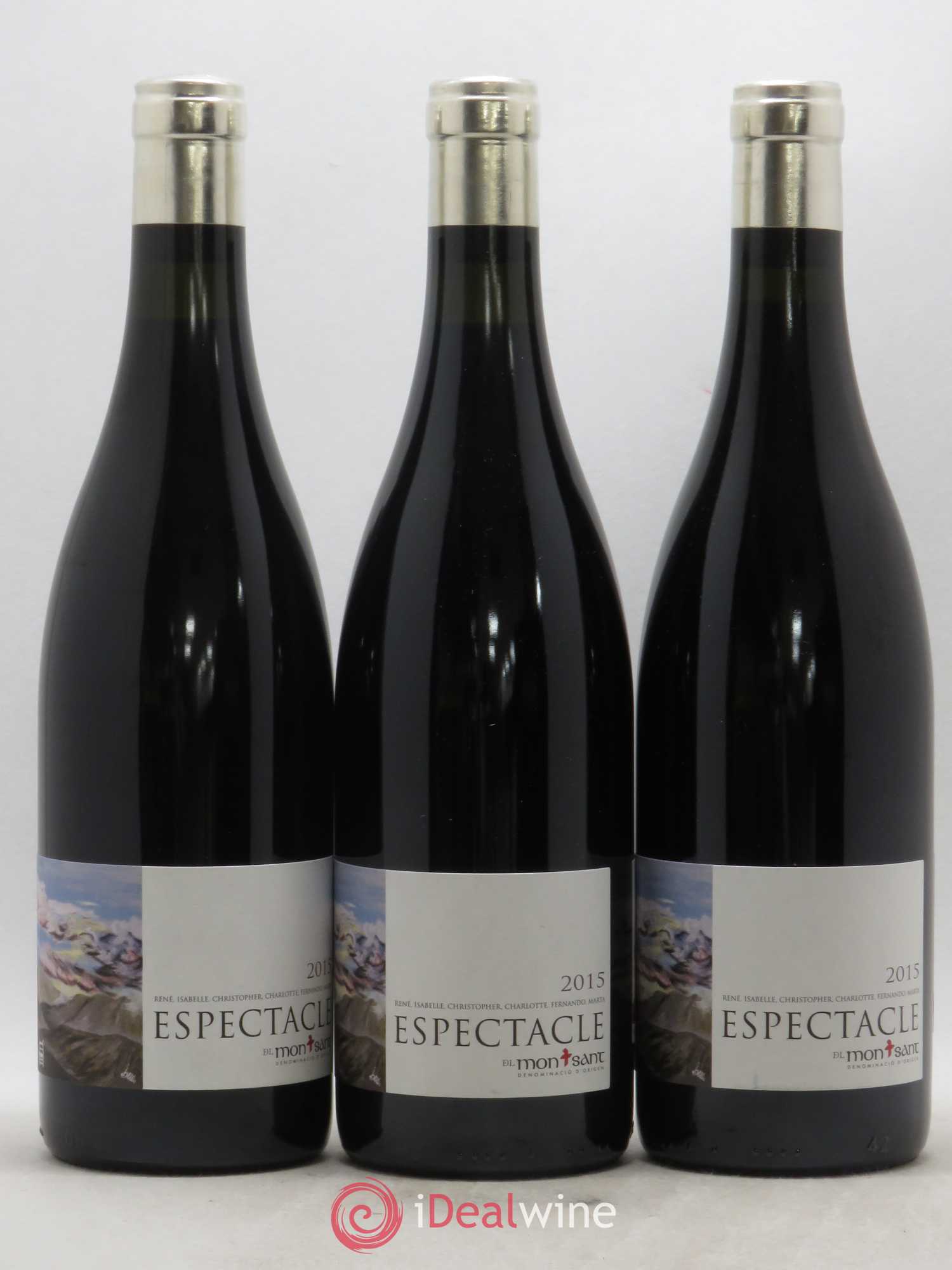 Montsant DO DO Espectacle del Montsant René Barbier 2015 - Lot de 3 bouteilles - 0