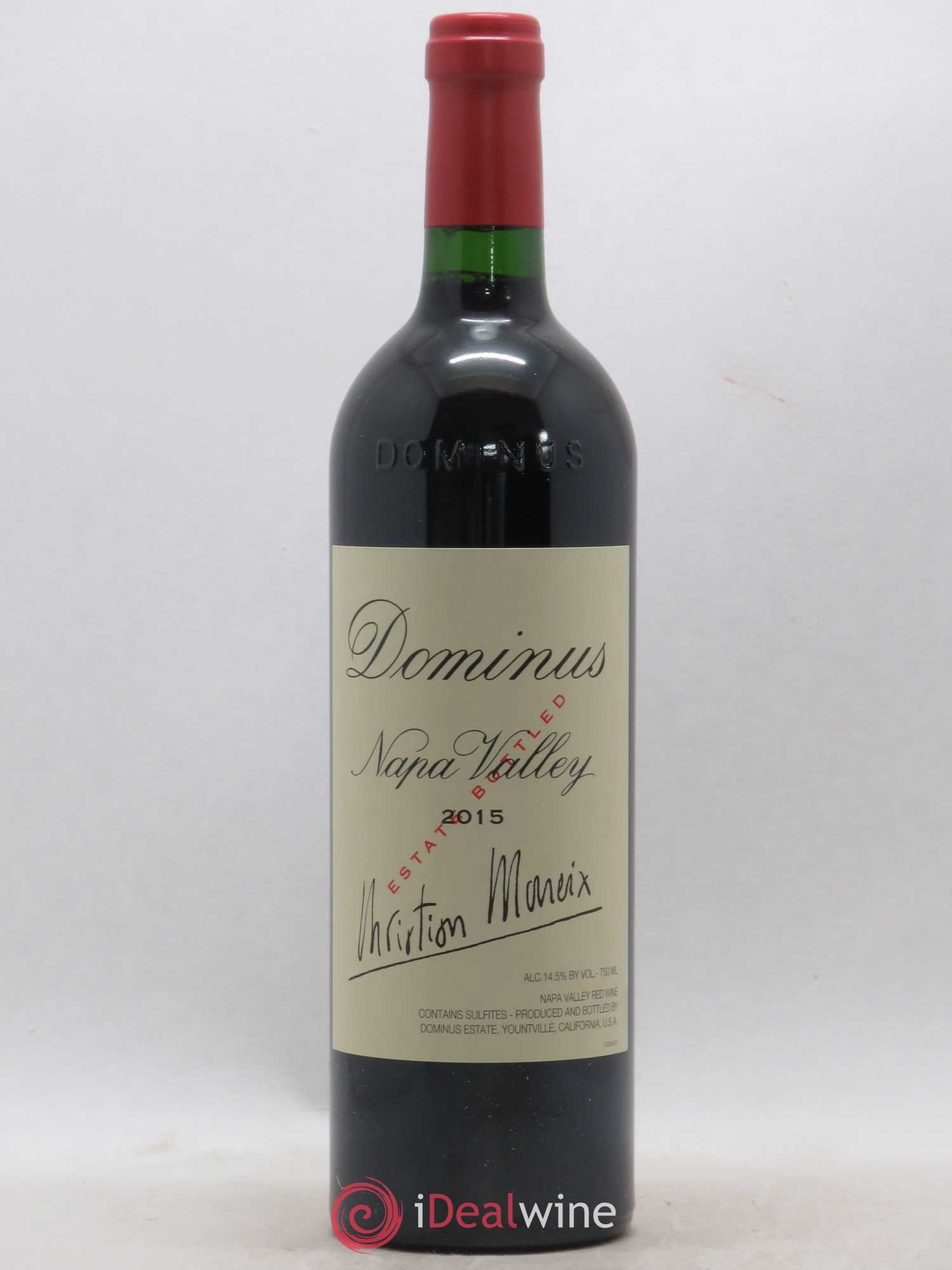Napa Valley Dominus Christian Moueix 2015 - Lot de 1 bouteille - 0