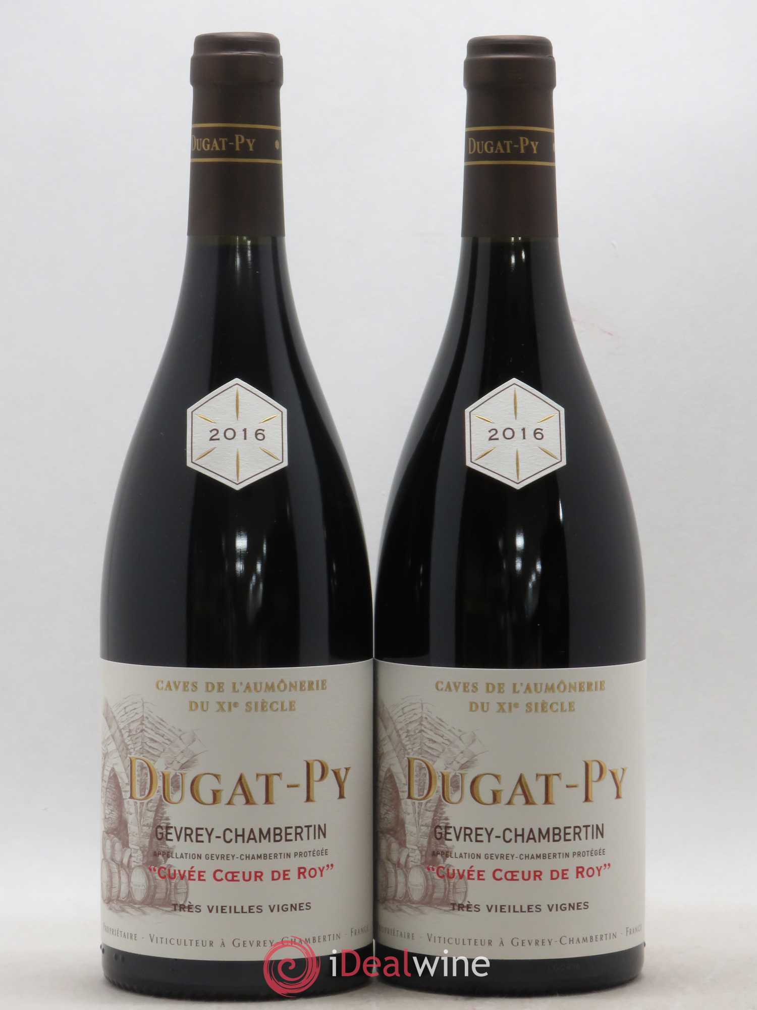 Gevrey-Chambertin Coeur de Roy Très Vieilles Vignes Dugat-Py 2016 - Lot de 2 bouteilles - 0