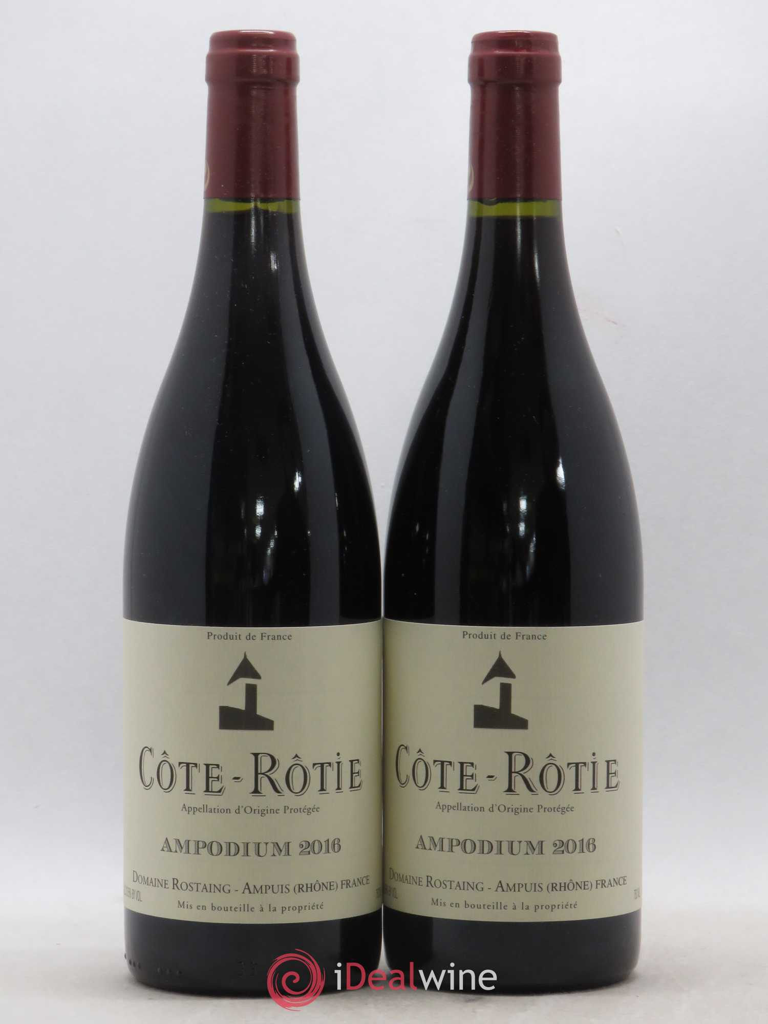Côte-Rôtie Ampodium René Rostaing 2016 - Lotto di 2 bottiglie - 0