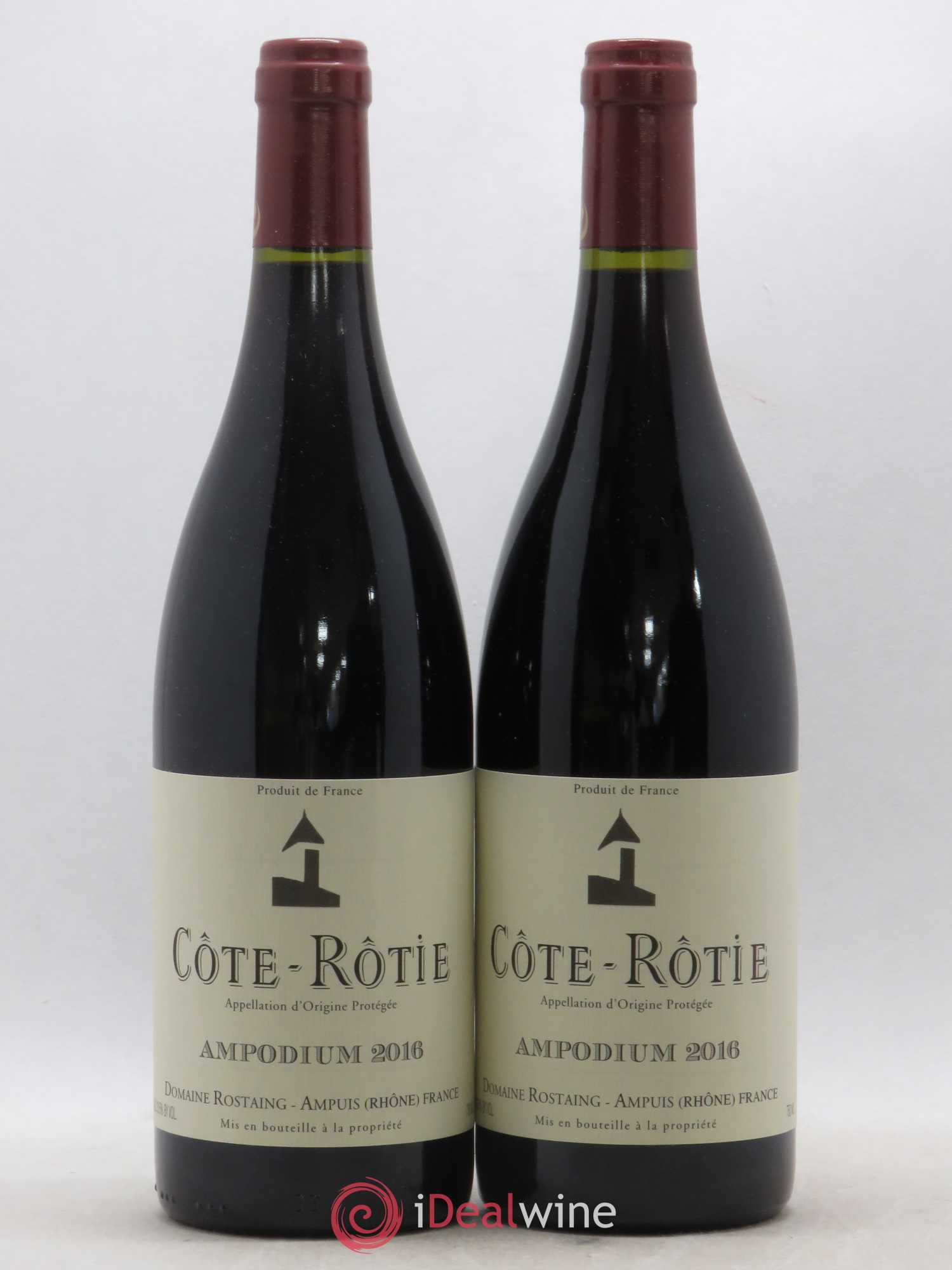 Côte-Rôtie Ampodium René Rostaing 2016 - Posten von 2 Flaschen - 0
