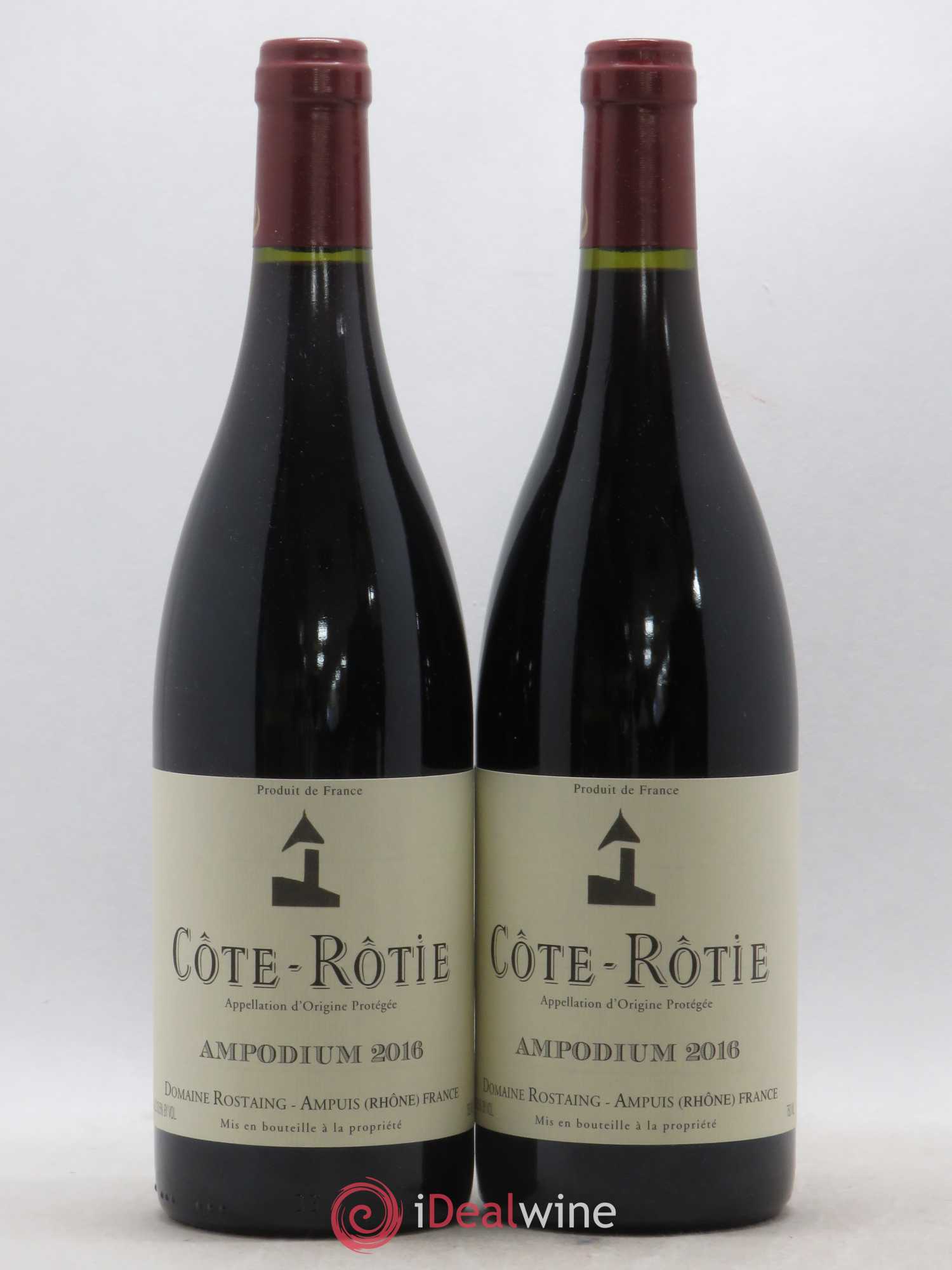 Côte-Rôtie Ampodium René Rostaing 2016 - Posten von 2 Flaschen - 0