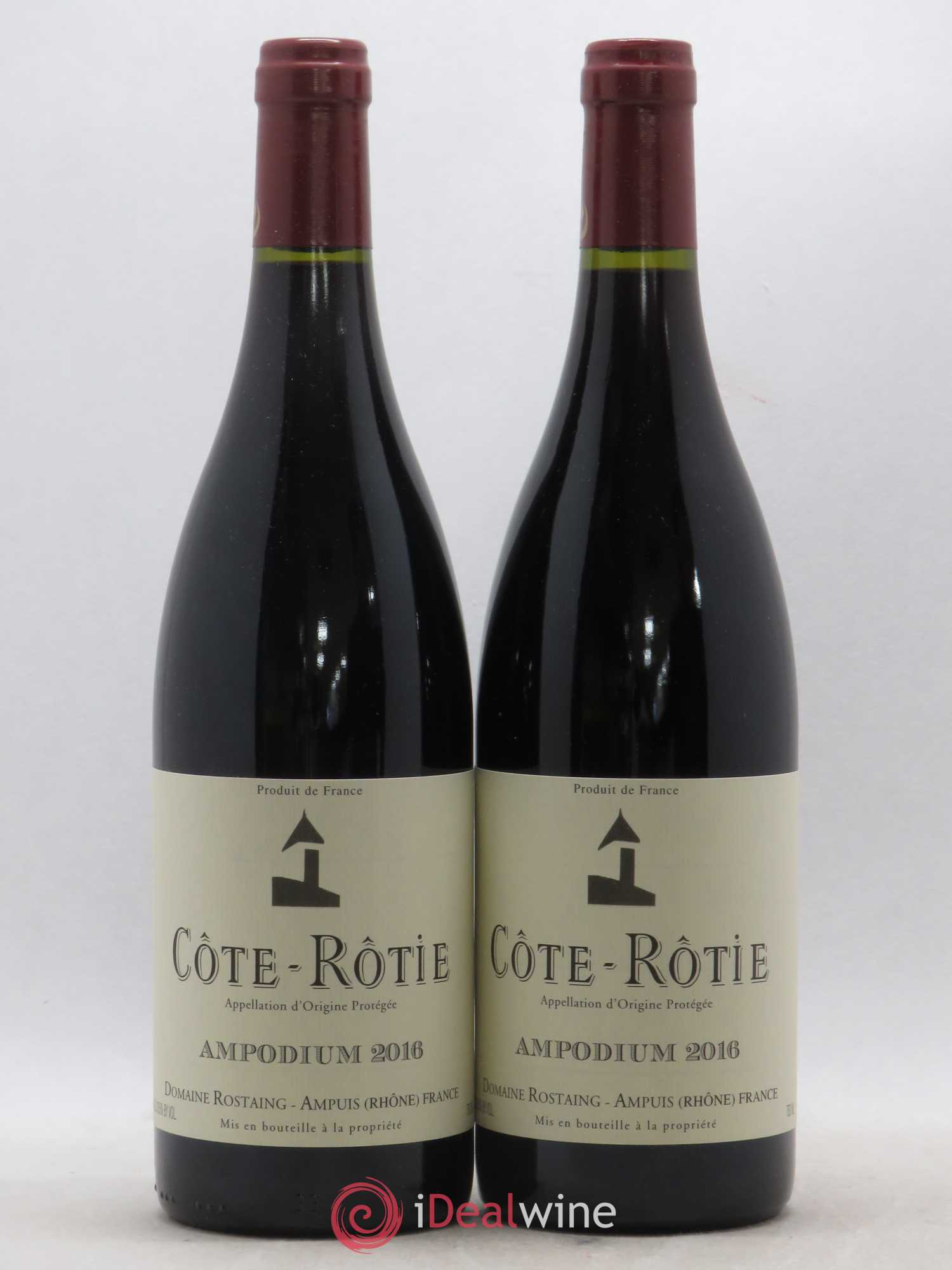 Côte-Rôtie Ampodium René Rostaing 2016 - Posten von 2 Flaschen - 0